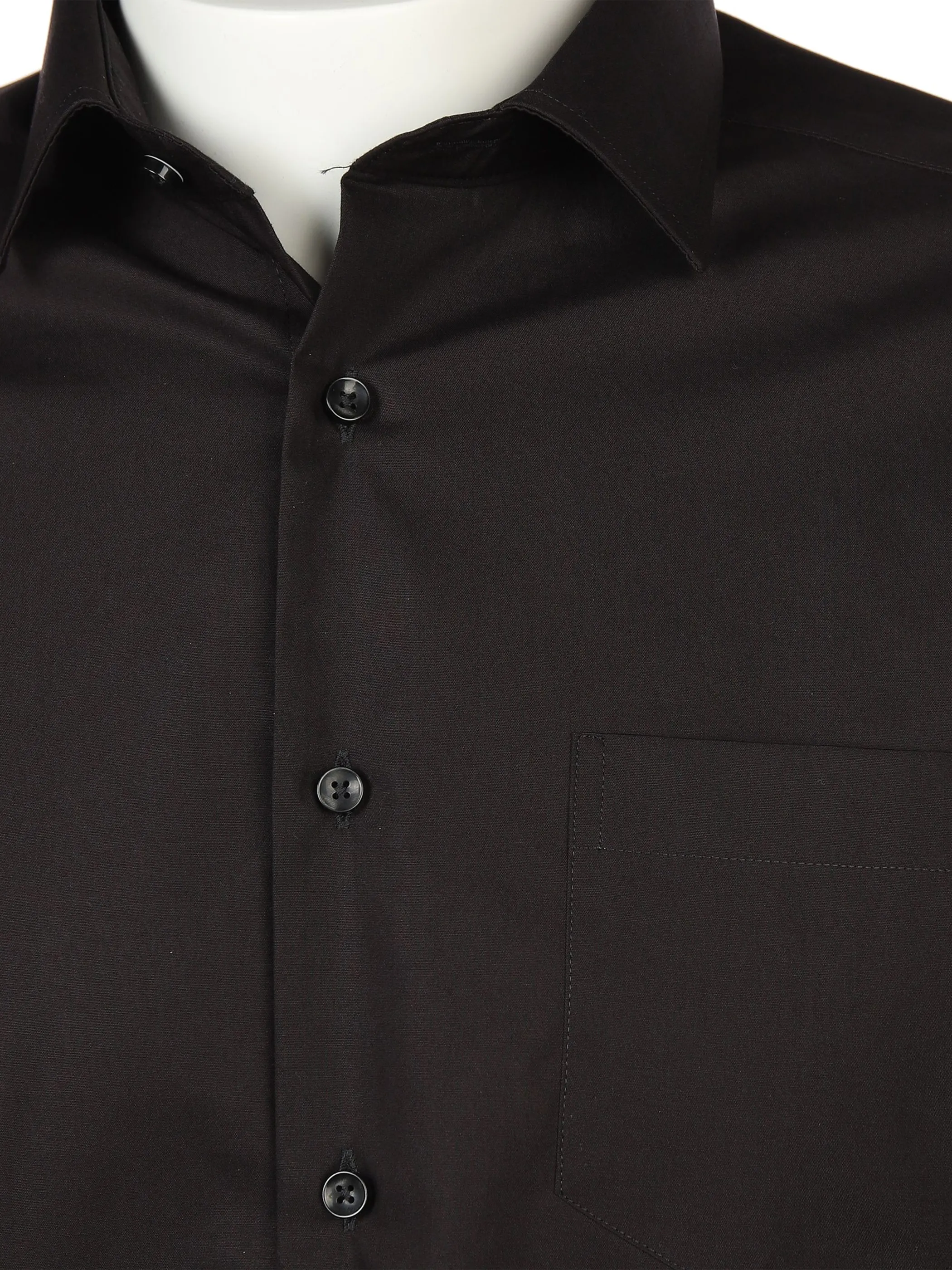 Jim Spencer He. Cityhemd 1/1 Arm MF bügelfrei Schwarz 877307 BLACK 3 Jim Spencer He. Cityhemd 1/1 Arm MF bügelfrei Schwarz 877307 BLACK 3