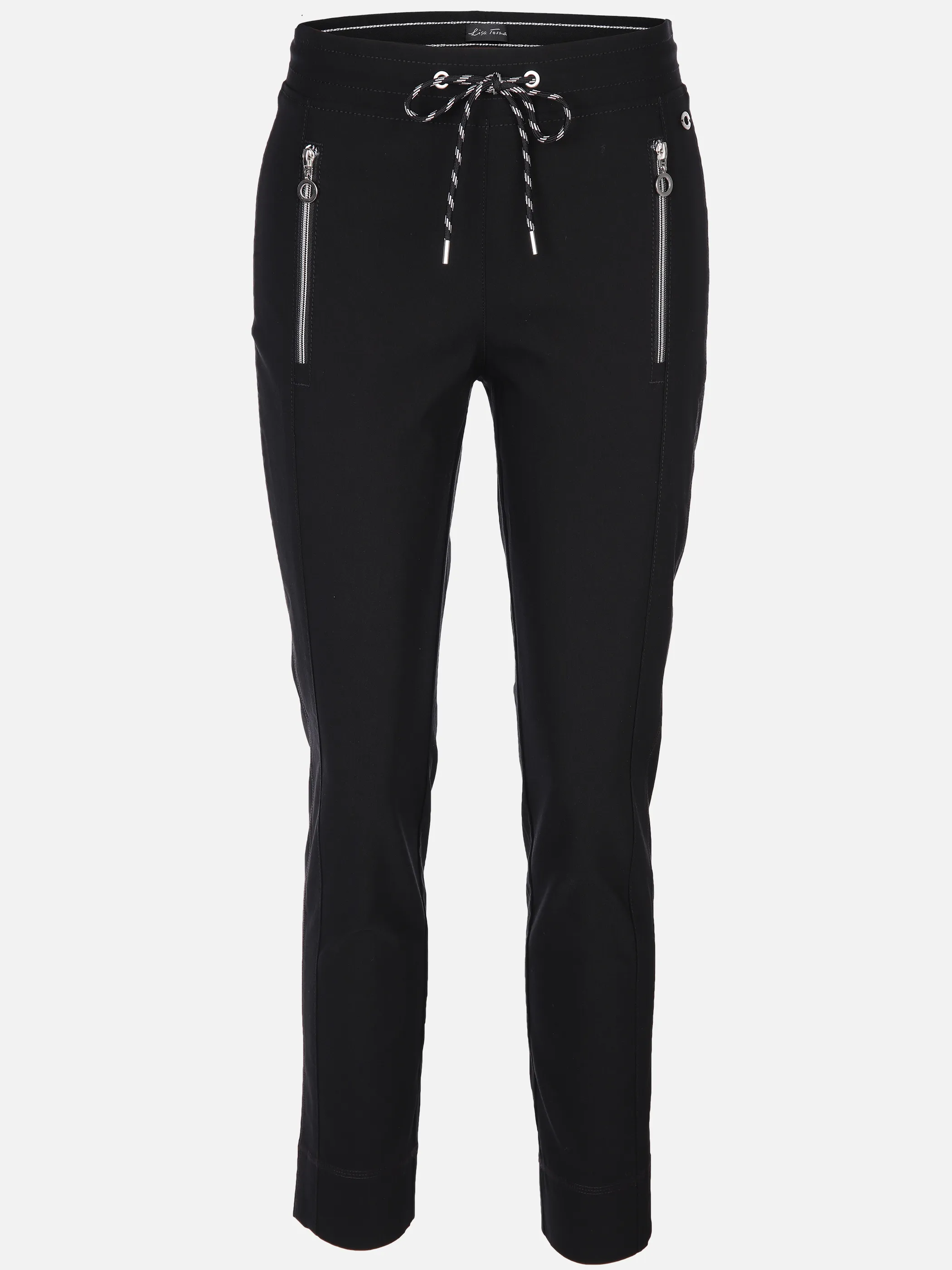 Lisa Tossa Da-Easypant "Nadja" m. Komfortbund Schwarz 890309 SCHWARZ 1