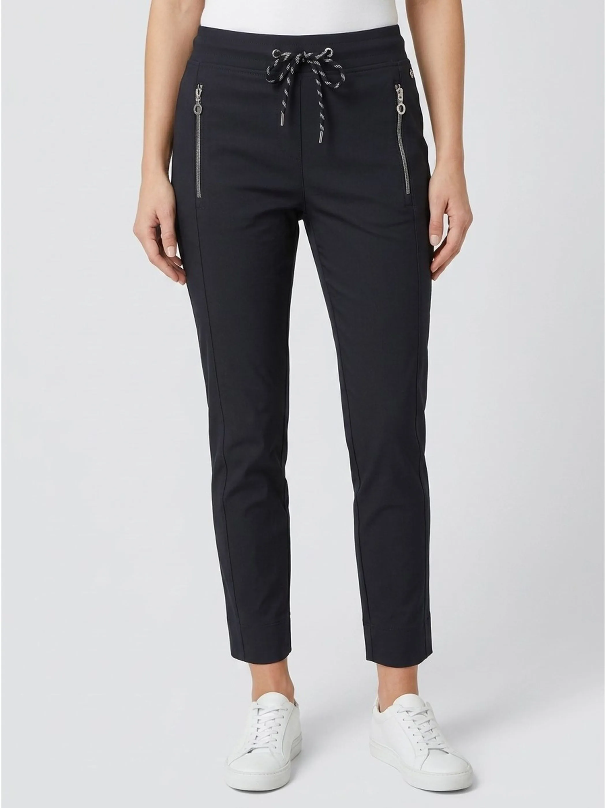 Lisa Tossa Da-Easypant "Nadja" m. Komfortbund Schwarz 890309 SCHWARZ 1