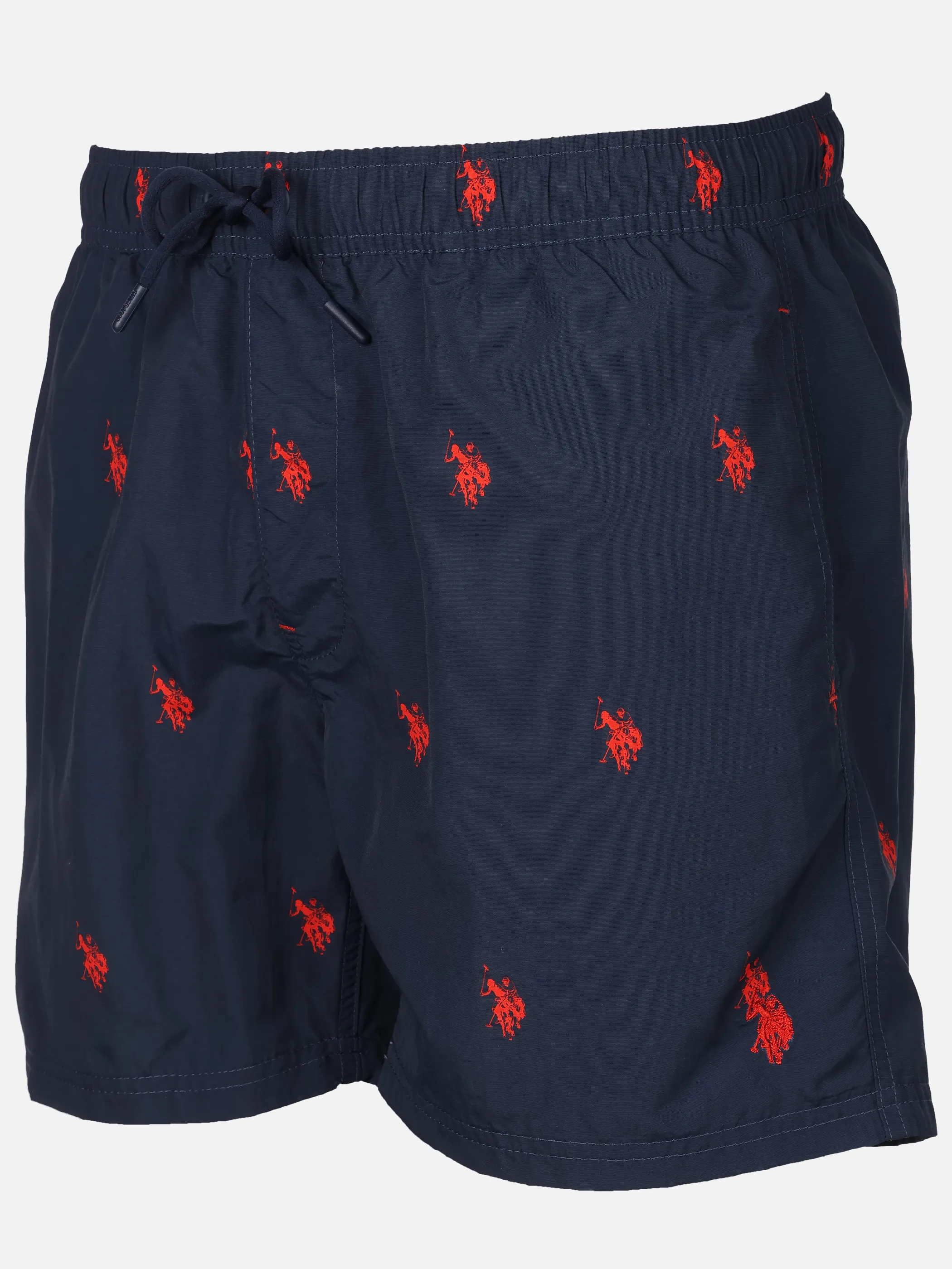 U.S. Polo Assn. He. Badeshorts allover Reiter Blau 924152 NAVY 3