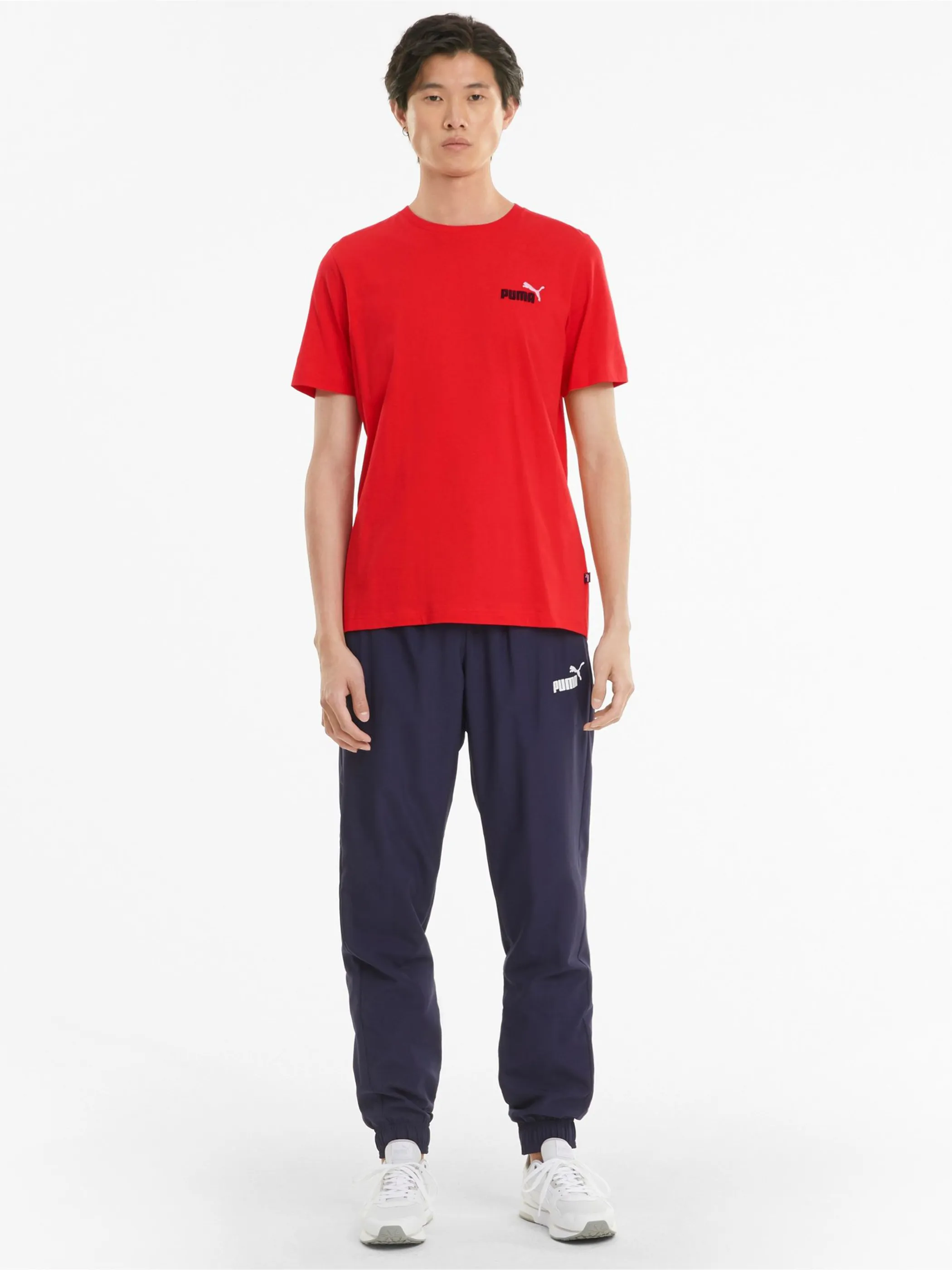Puma 587184 He-T-Shirt, Logo Rot 846558 11 5 Puma 587184 He-T-Shirt, Logo Rot 846558 11 5