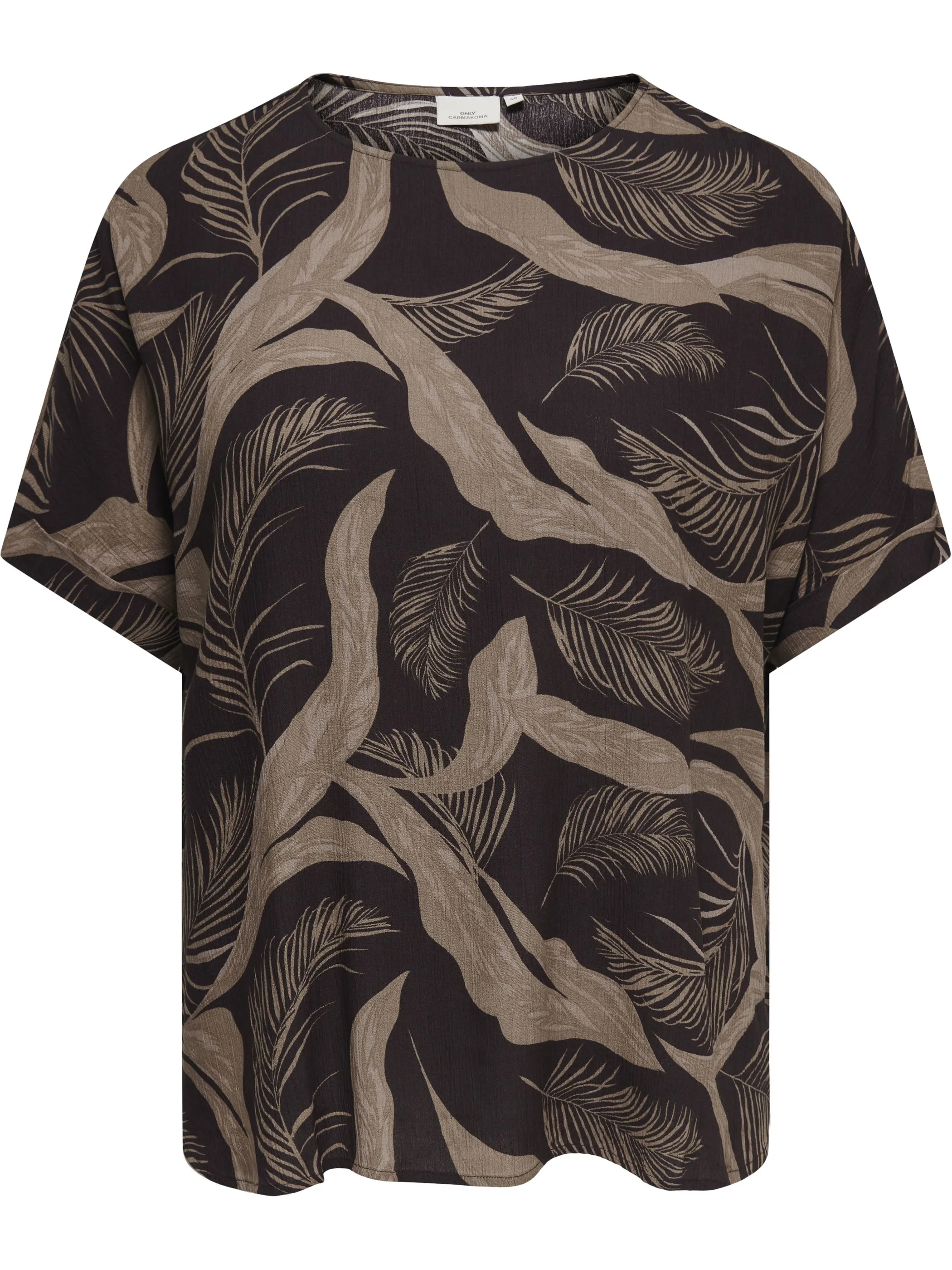 Only Carmakoma 15372069 CARVILMA S/S BOATNECK Weiß 926833 273815002 5