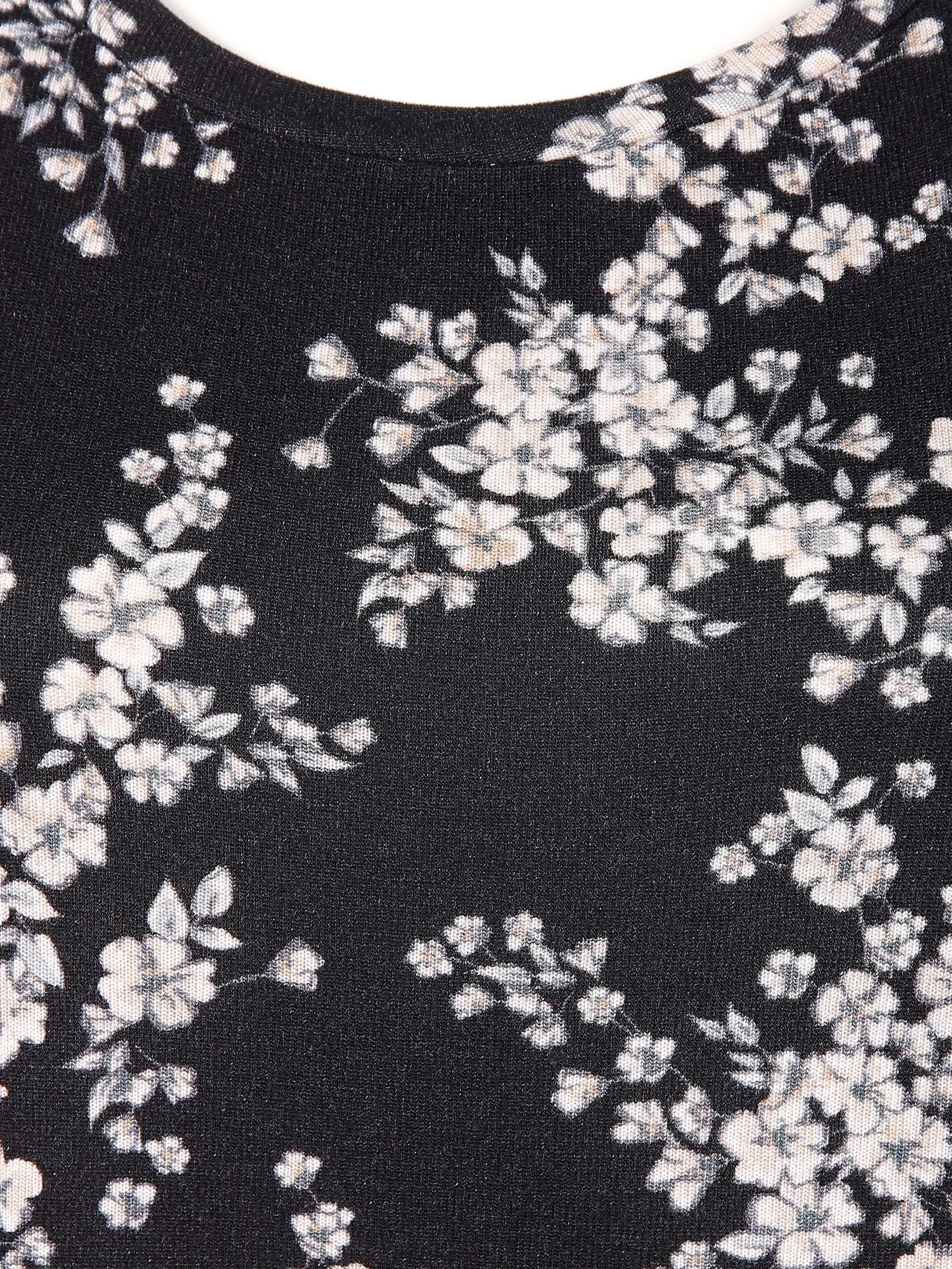 Street One A315656 cosy flower shirt Schwarz 846503 30001 3