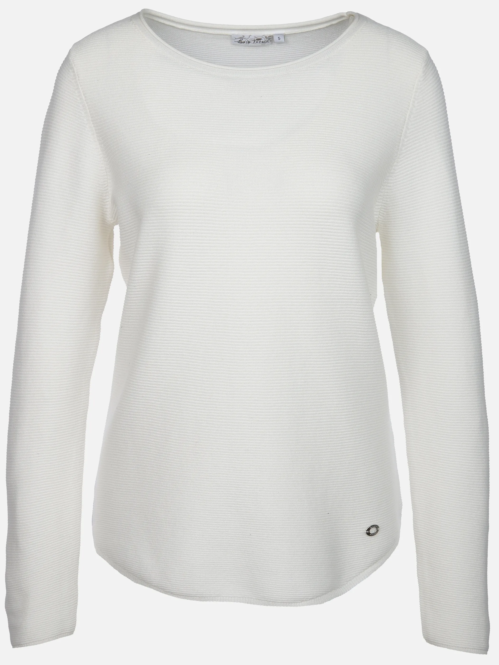 Lisa Tossa Da-Struktur-Pullover Weiß 905176 OFFWHITE 1 Lisa Tossa Da-Struktur-Pullover Weiß 905176 OFFWHITE 1