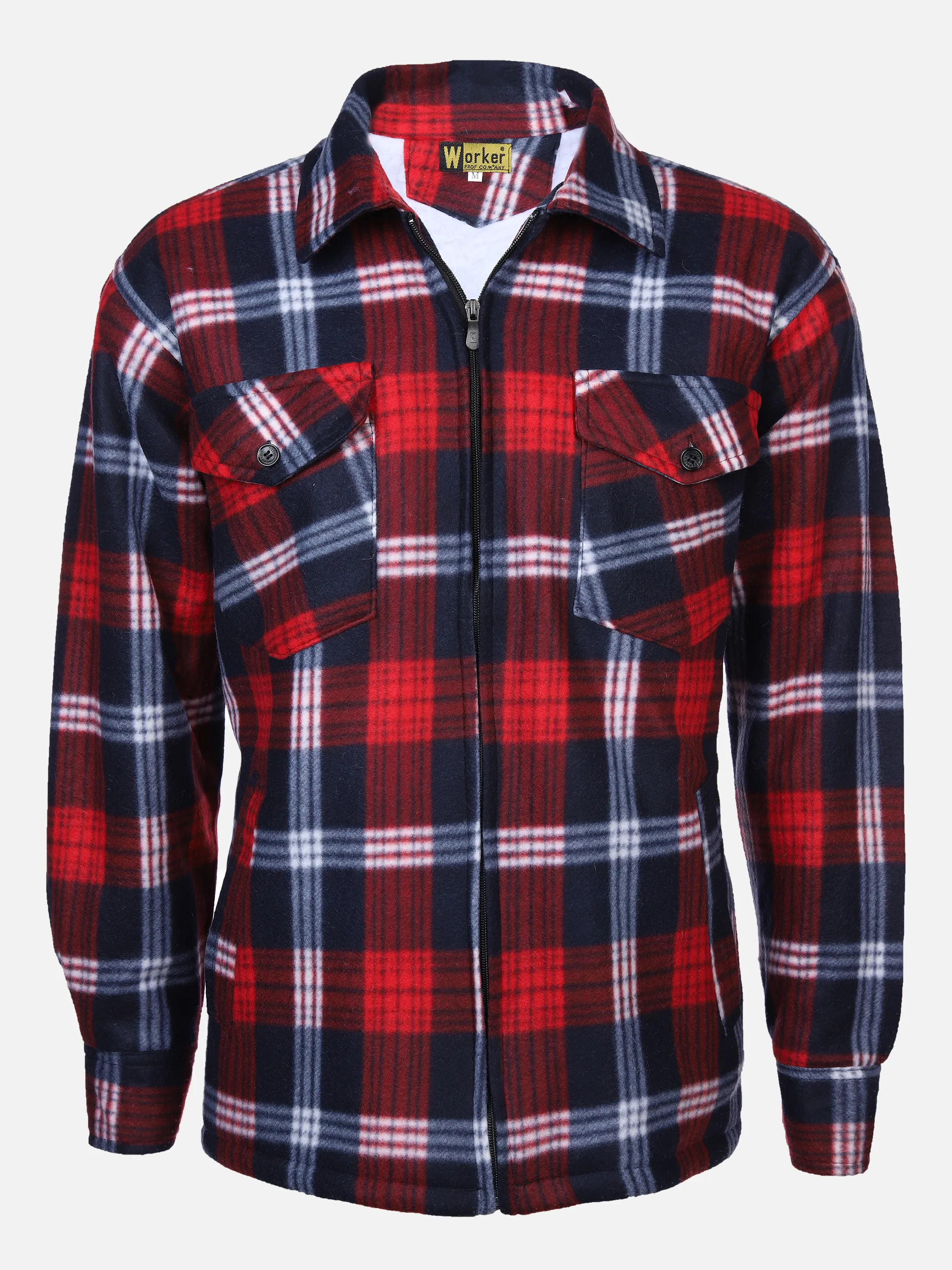 Worker He. Thermohemd 1/1 Arm RV Rot 867871 RED/NAVY 1 Worker He. Thermohemd 1/1 Arm RV Rot 867871 RED/NAVY 1