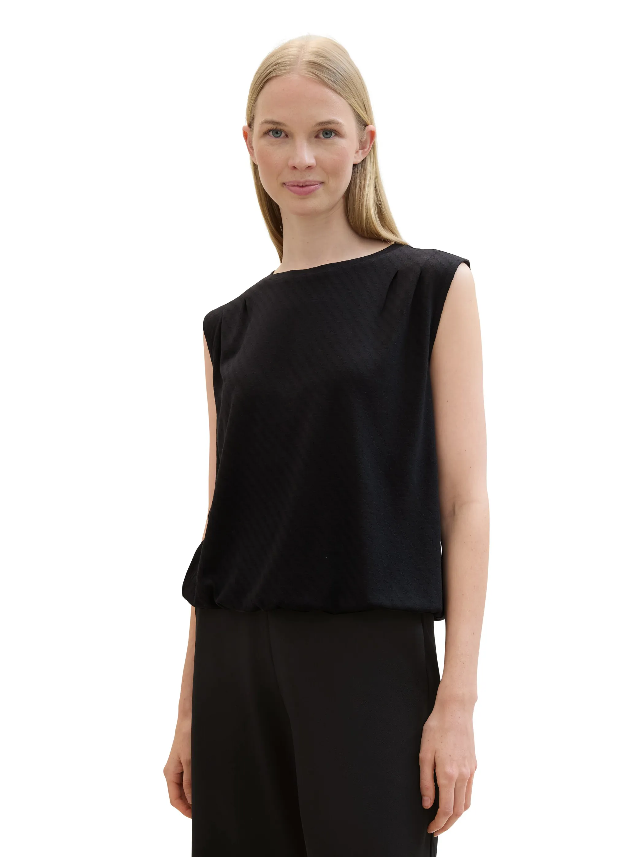 Tom Tailor 1041576 T-shirt top structured Schwarz 895791 14482 4 Tom Tailor 1041576 T-shirt top structured Schwarz 895791 14482 4