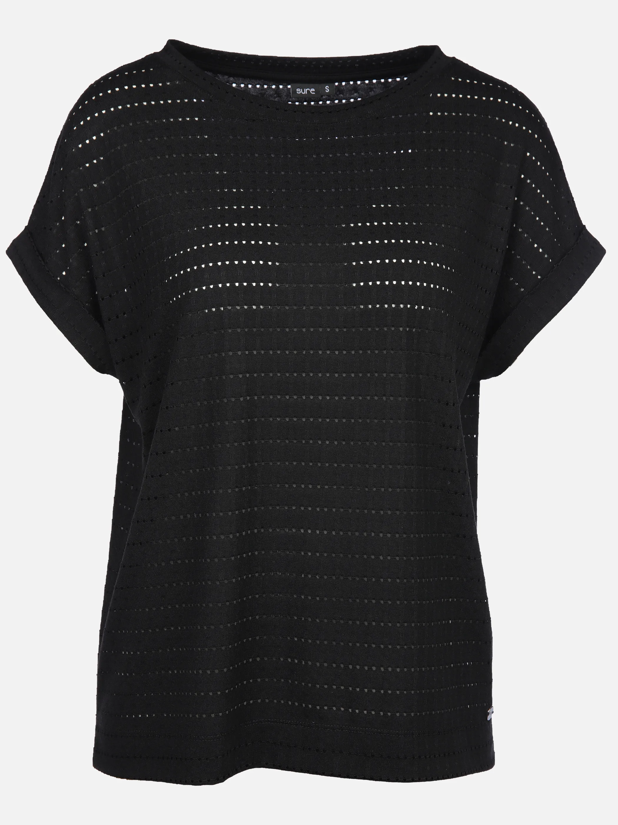 Sure Da-Jacquard-Shirt Schwarz 913477 SCHWARZ 1 Sure Da-Jacquard-Shirt Schwarz 913477 SCHWARZ 1