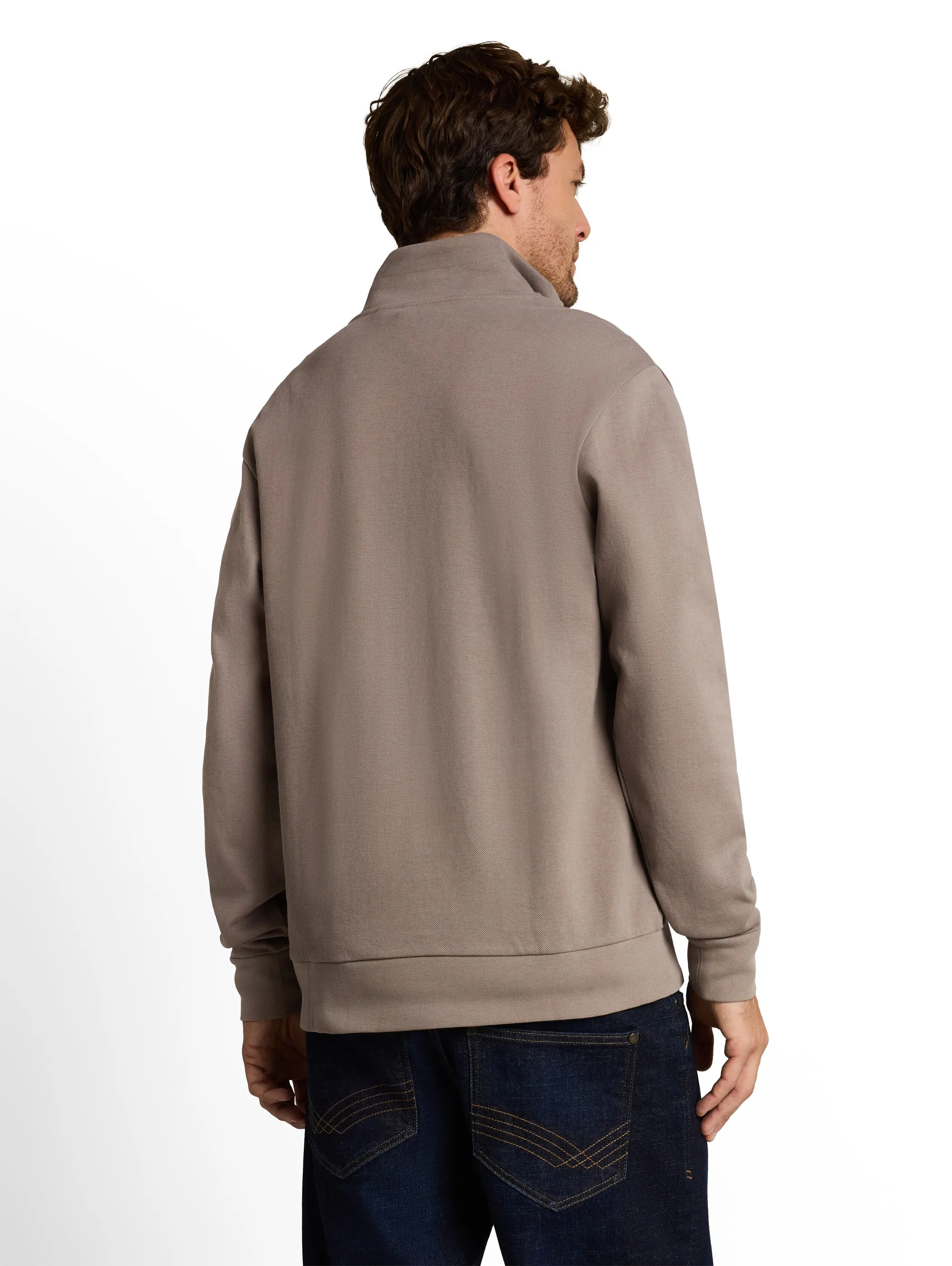Tom Tailor 1052665 detailed sweat troyer Beige 934281 10359 2