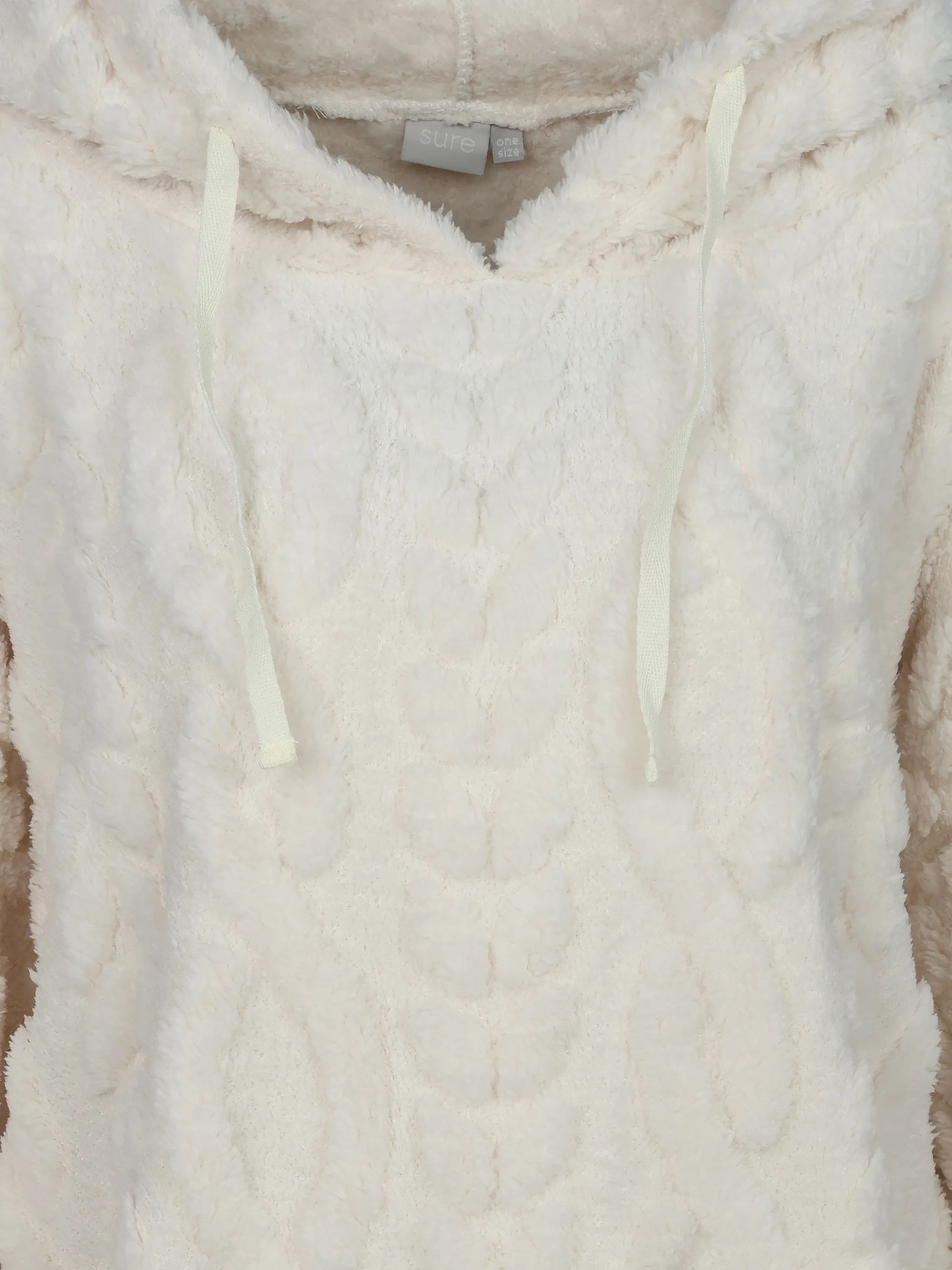 Sure Da. Oversize Cozy Hoodie Weiß 930499 ECRU 3