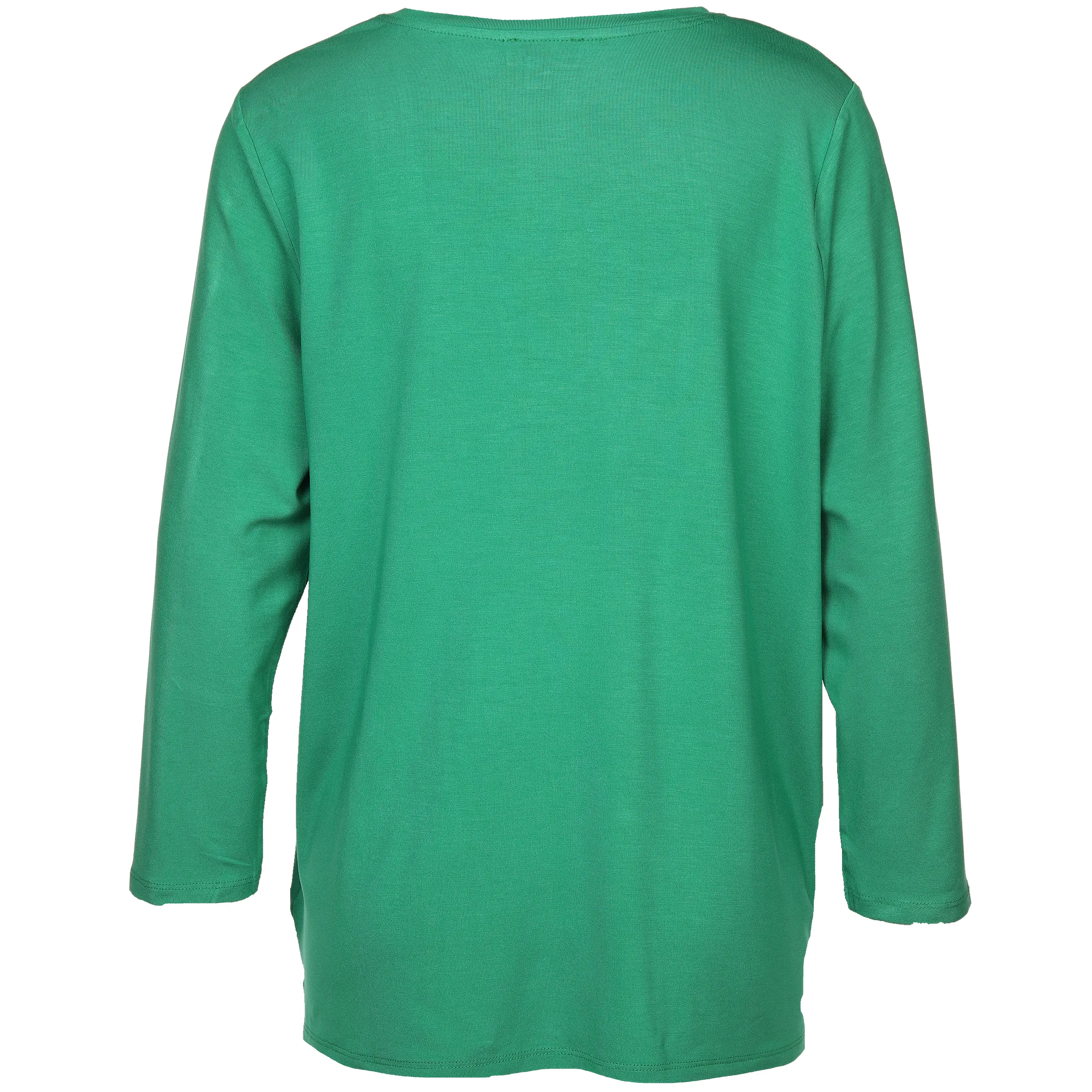 Sure Da-T-Shirt m. Frontprint 3/4 Arm Grün 880655 SMARAGD 2
