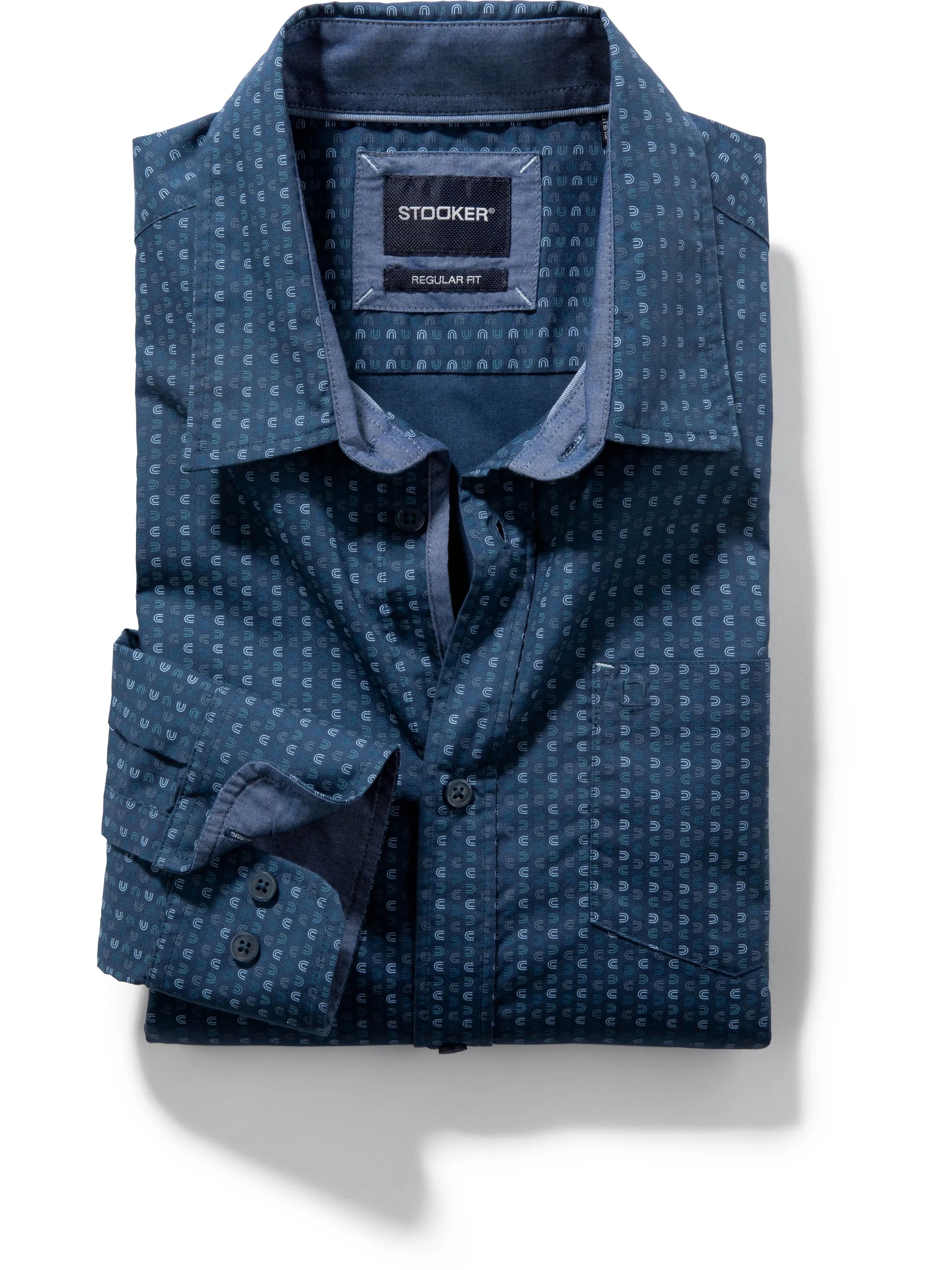 Stooker HAKA 73150370009115 He. Bluse/Hemd, Blau 919851 9115 1