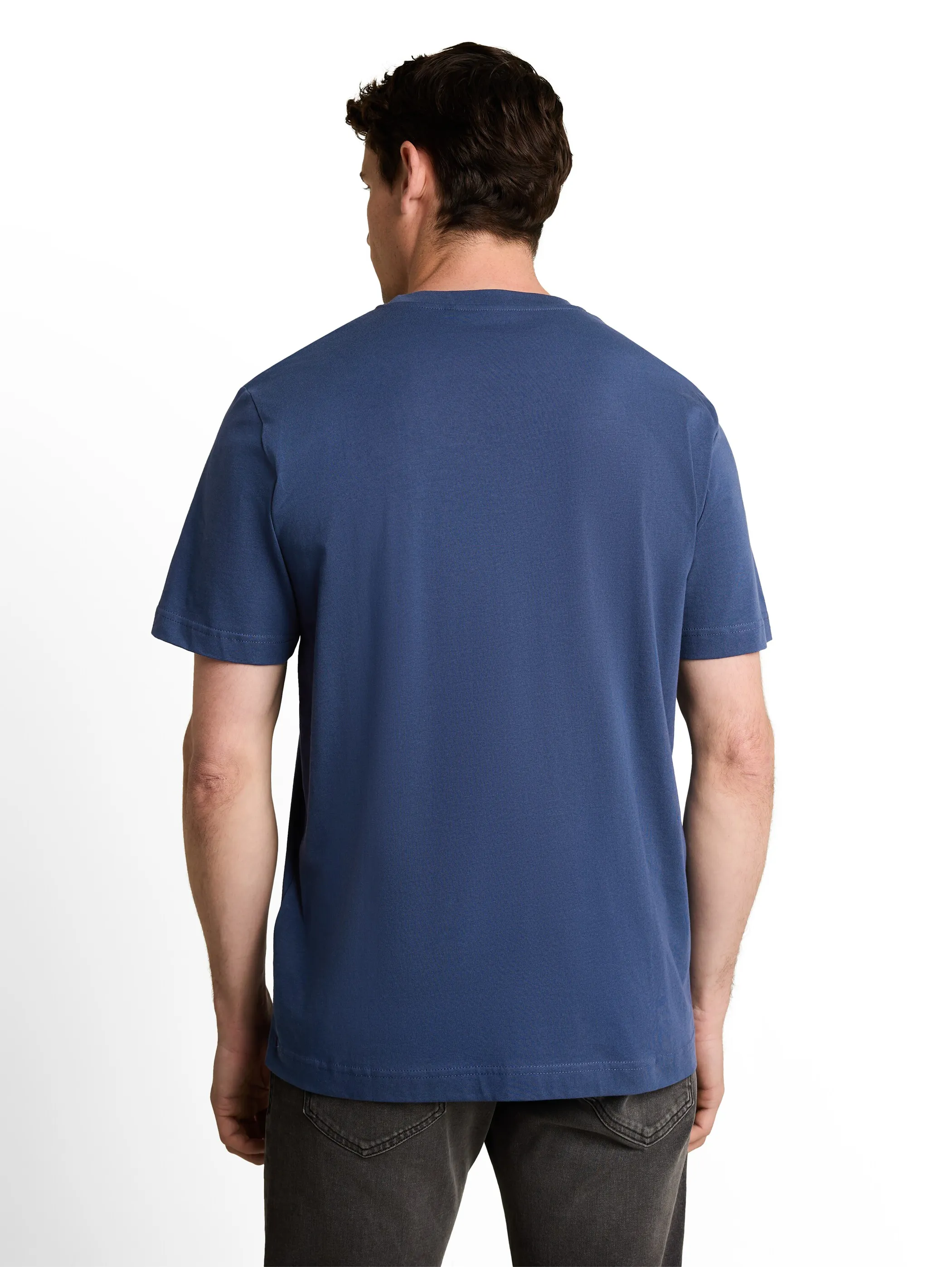 Tom Tailor 1037735 NOS logo tee Blau 884276 10318 2