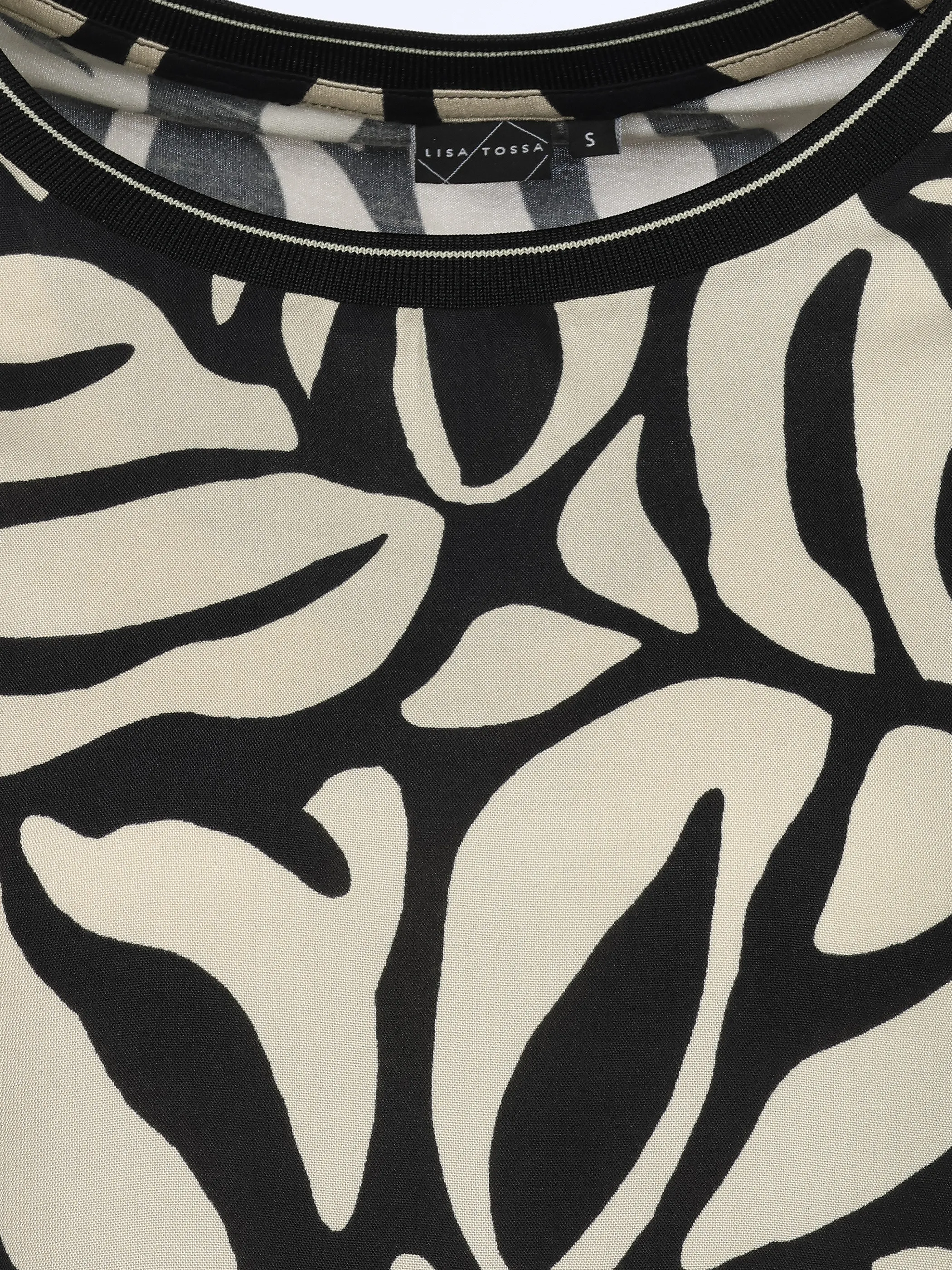 Lisa Tossa Da-Top m. Strick-Bündchen Beige 926186 OAK 3