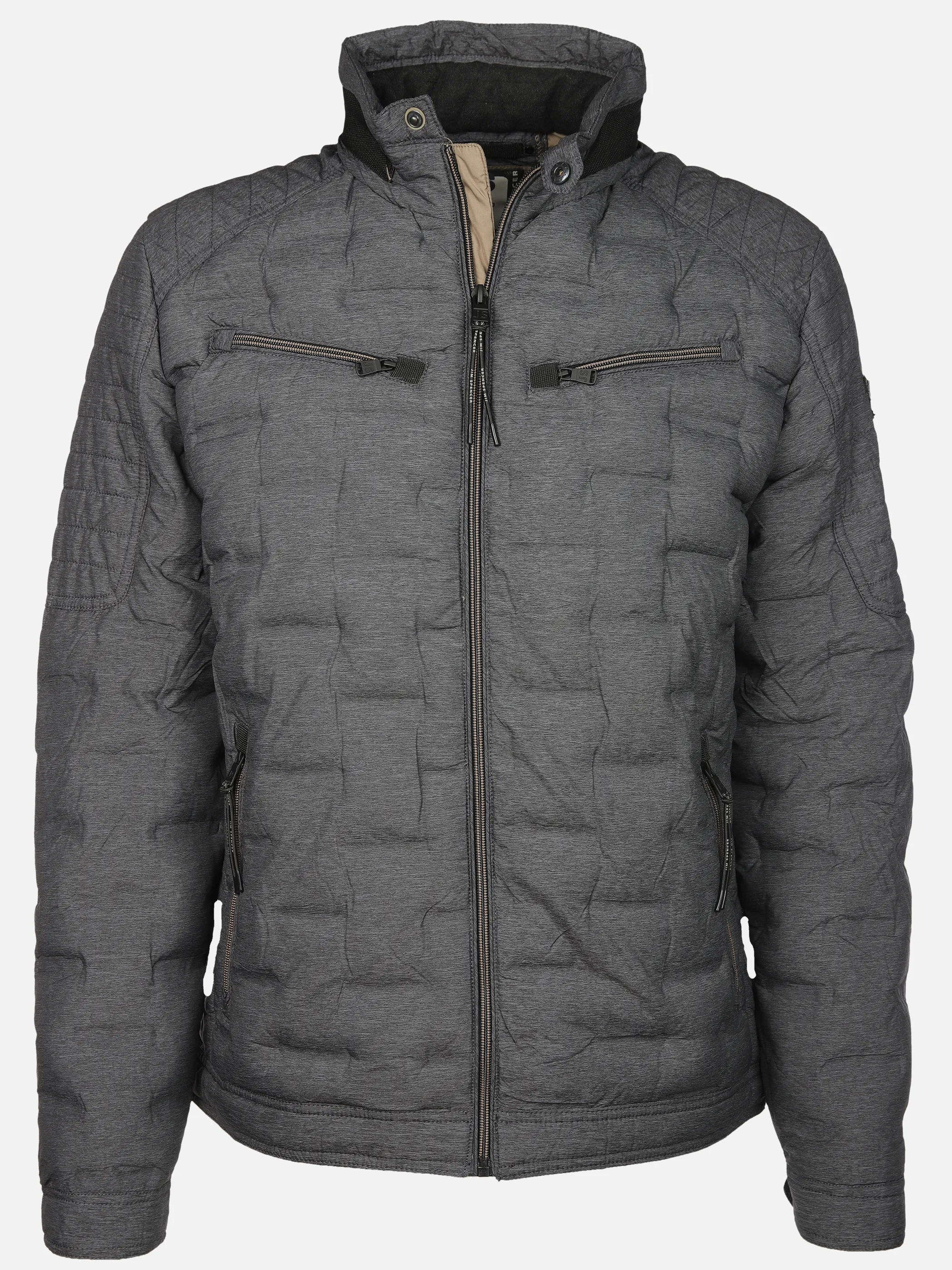 Jim Spencer He. Steppblouson taped Grau 897122 1100 1