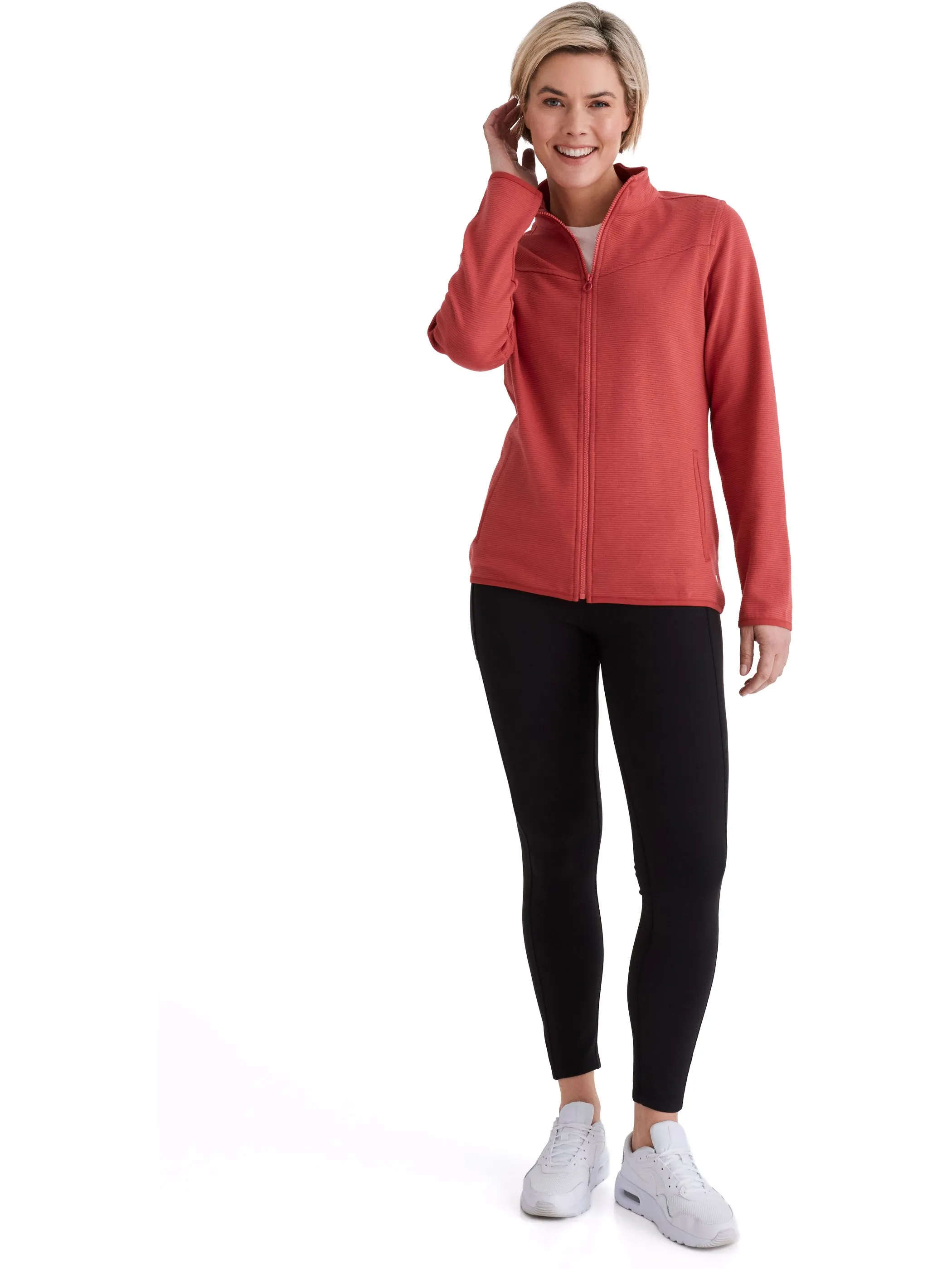 Stooker Athletic 02820290003268 Da-Sweatjacke JANE Rot 919794 3268 4
