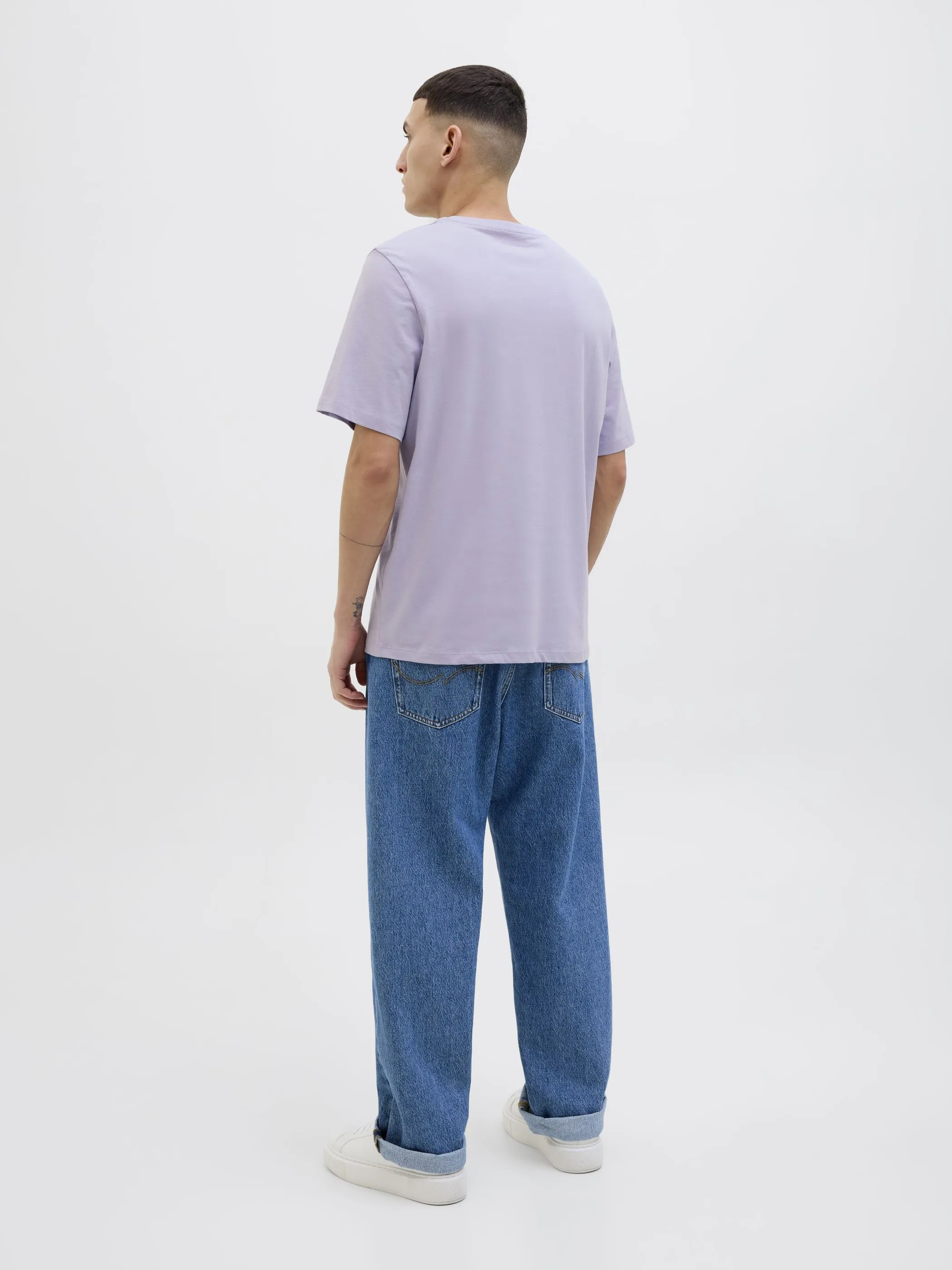 Jack Jones 12269324 JJHAWAII SHAPE TEE SS Lila 904465 177004 3