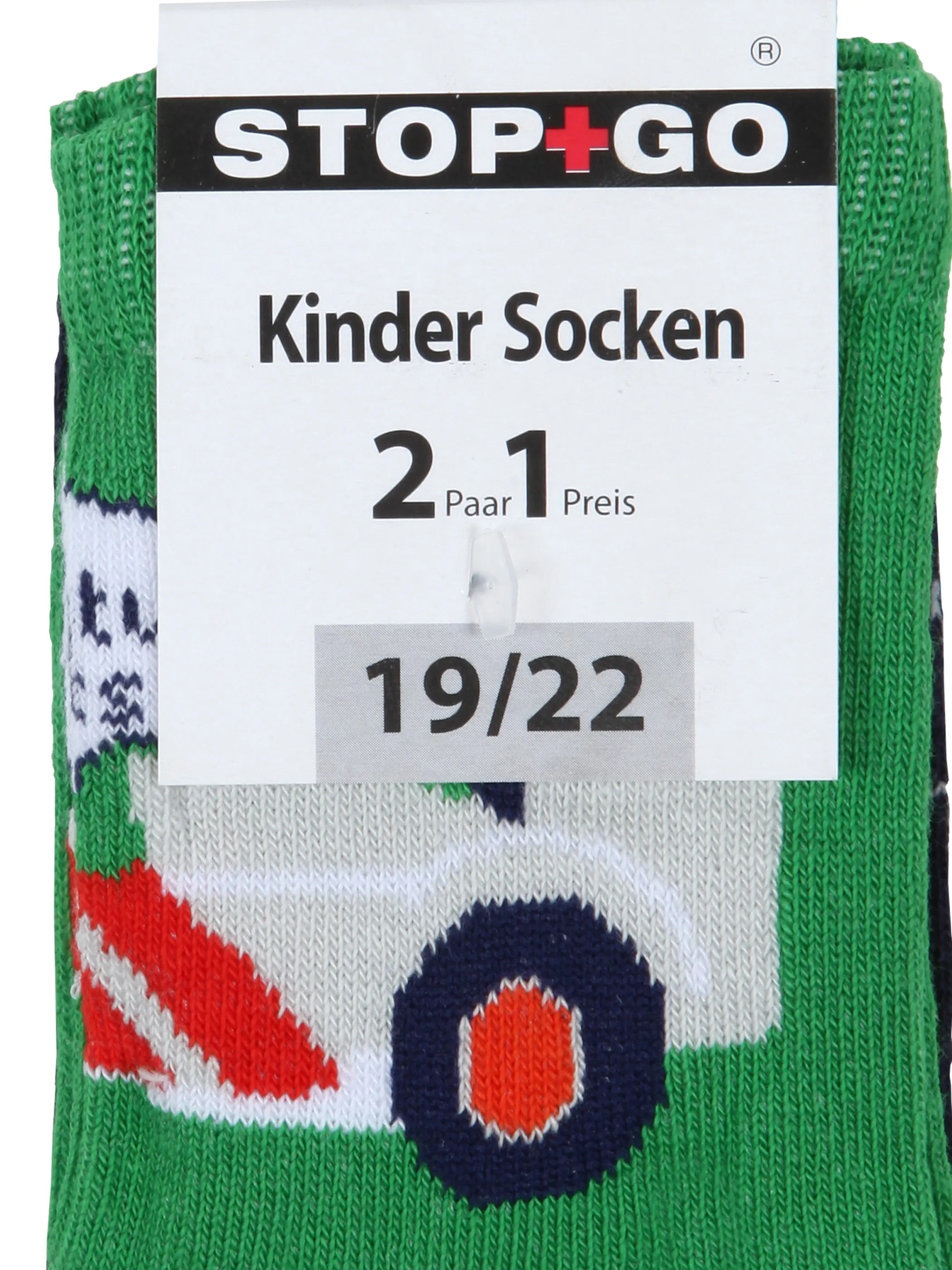 Stop + Go Mini Boys Socken 2er Pack Auto Grau 859397 GRAU/NAVY 3 Stop + Go Mini Boys Socken 2er Pack Auto Grau 859397 GRAU/NAVY 3