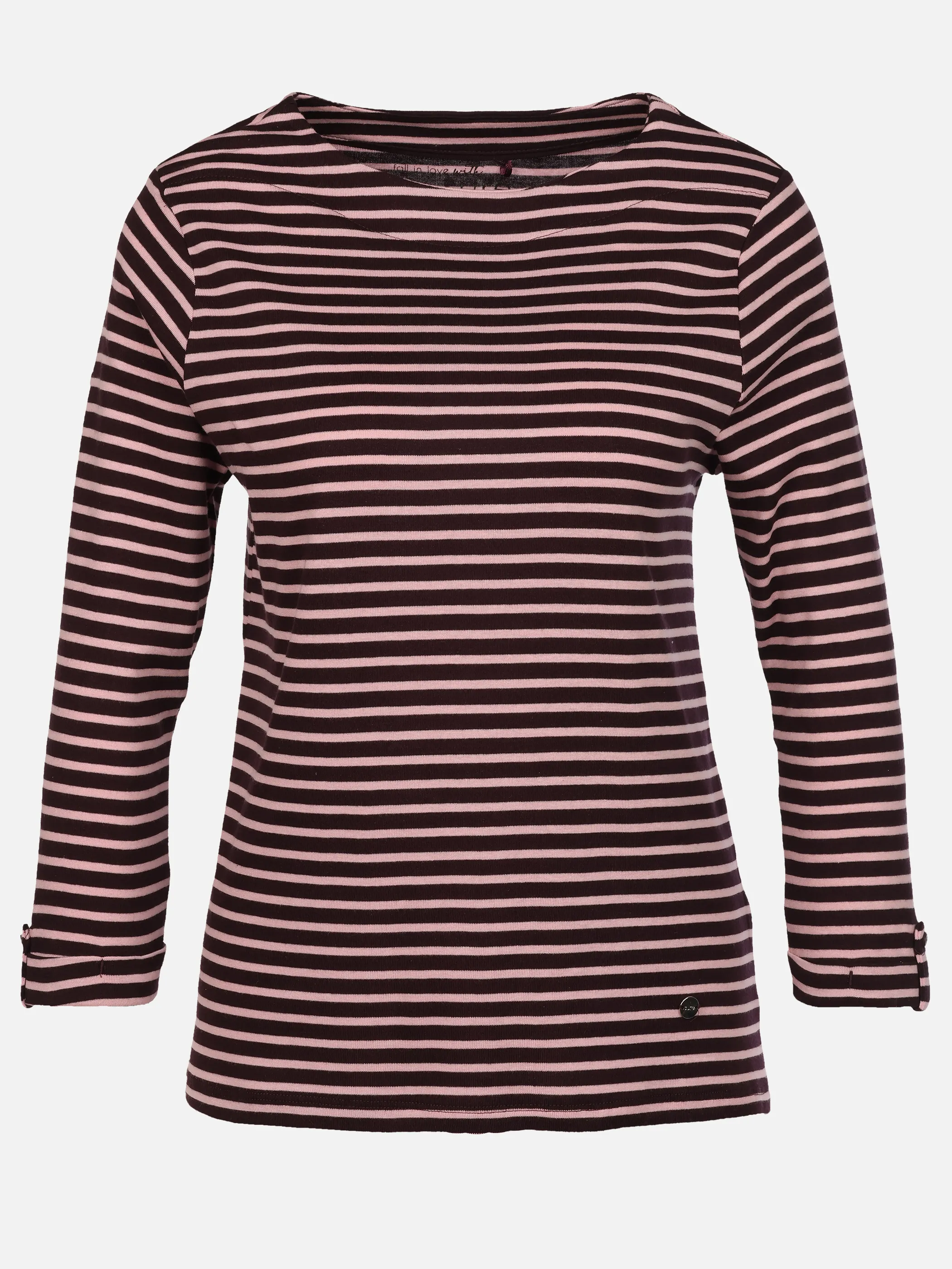 Sure Da. Streifen Shirt Rot 928161 BURGUND 1