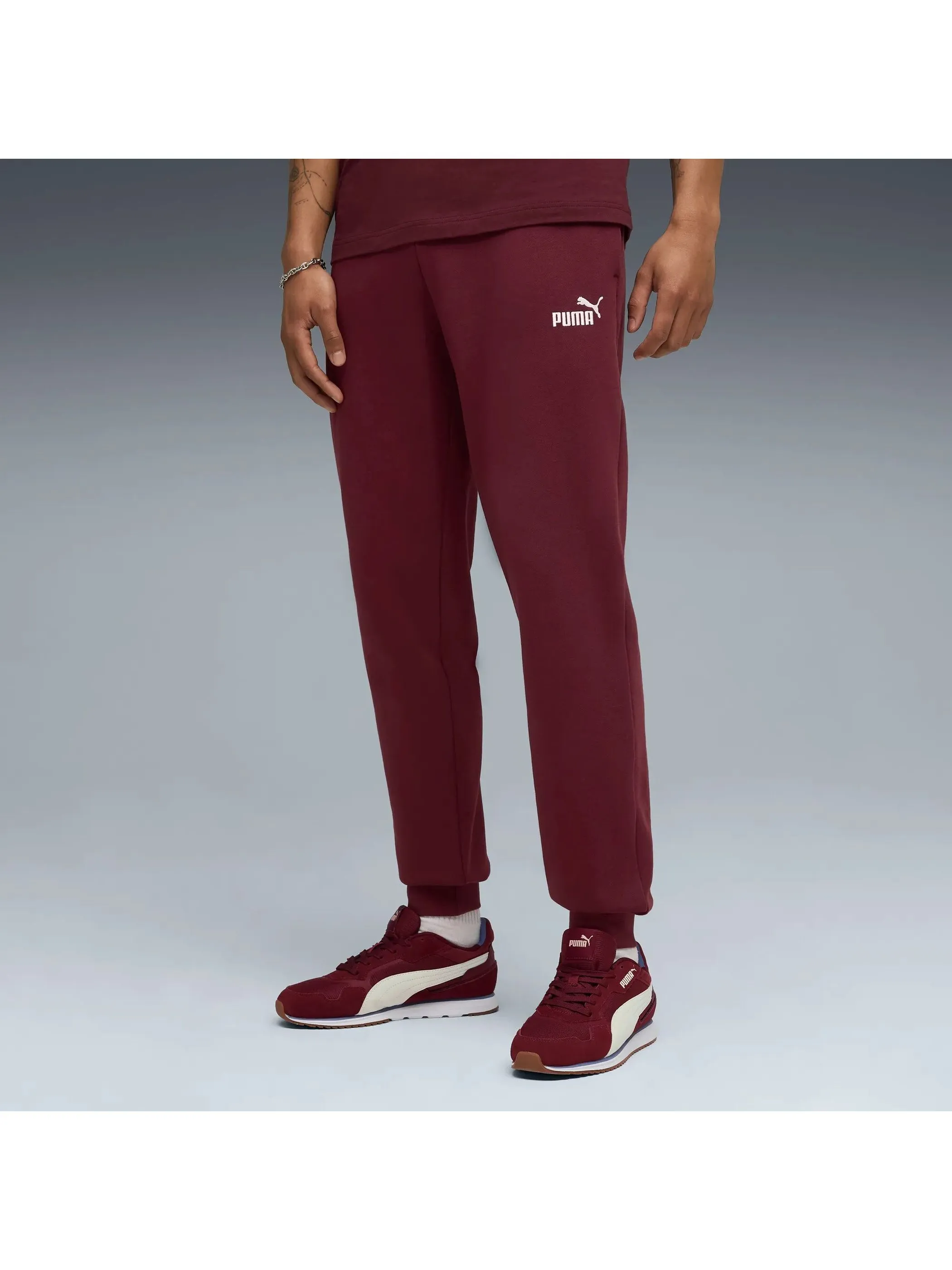 Puma 682607 He-Jogginghose ESS No. 1 Rot 912722 0096 3