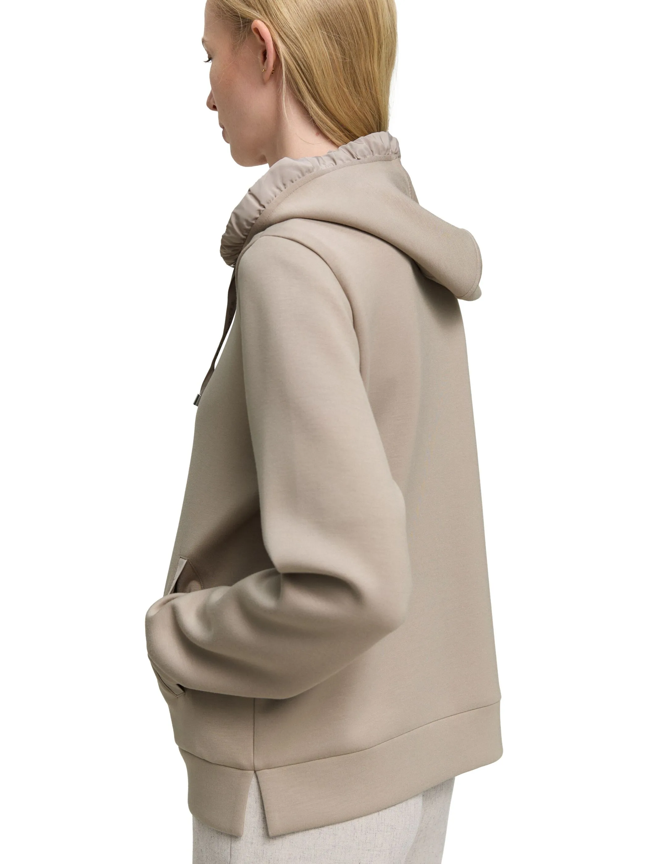 Tom Tailor 1048293 NOS Sweatjacket with hood Beige 914541 32208