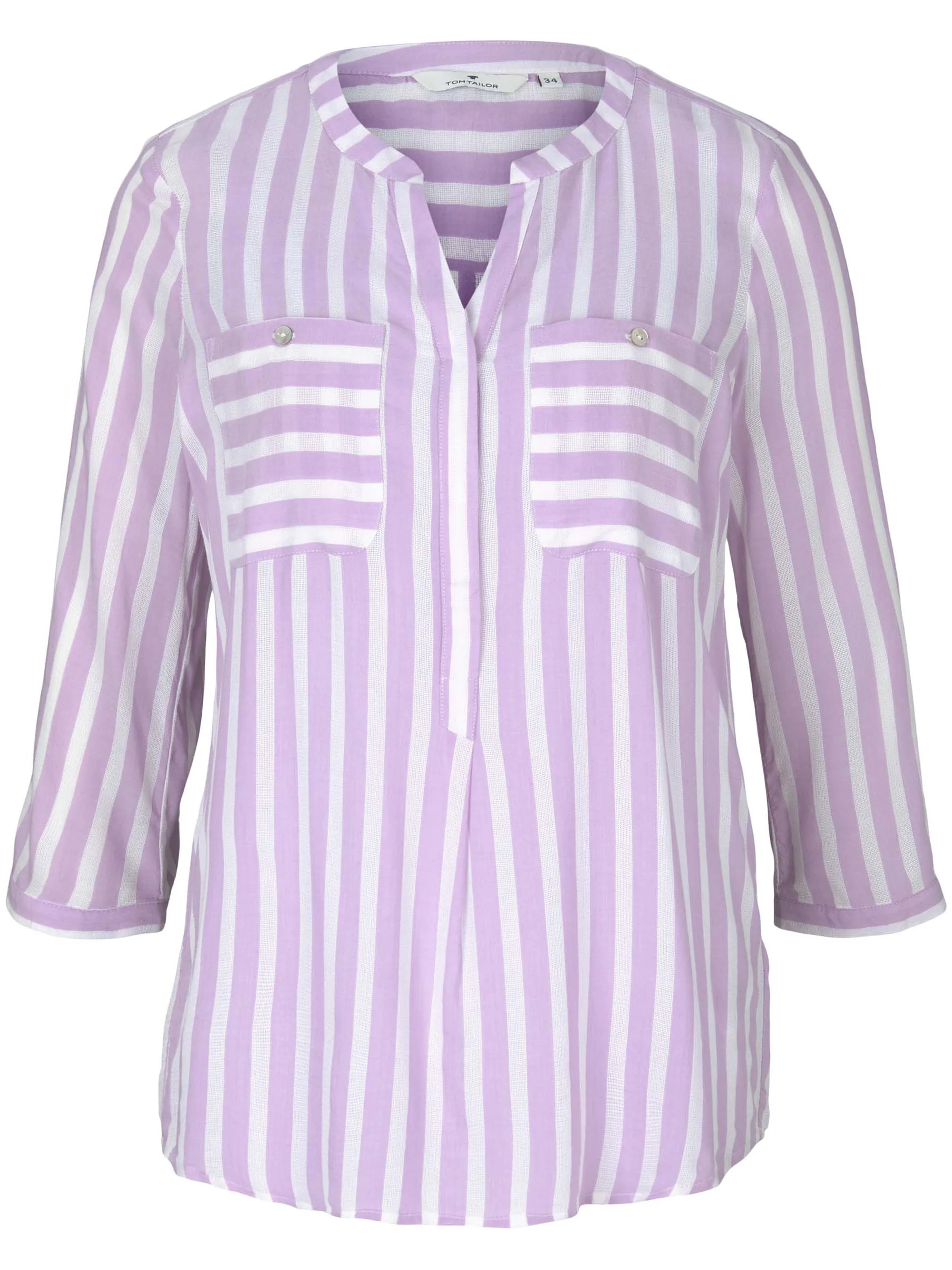 Tom Tailor 1016190 blouse striped Lila 849385 27215 1