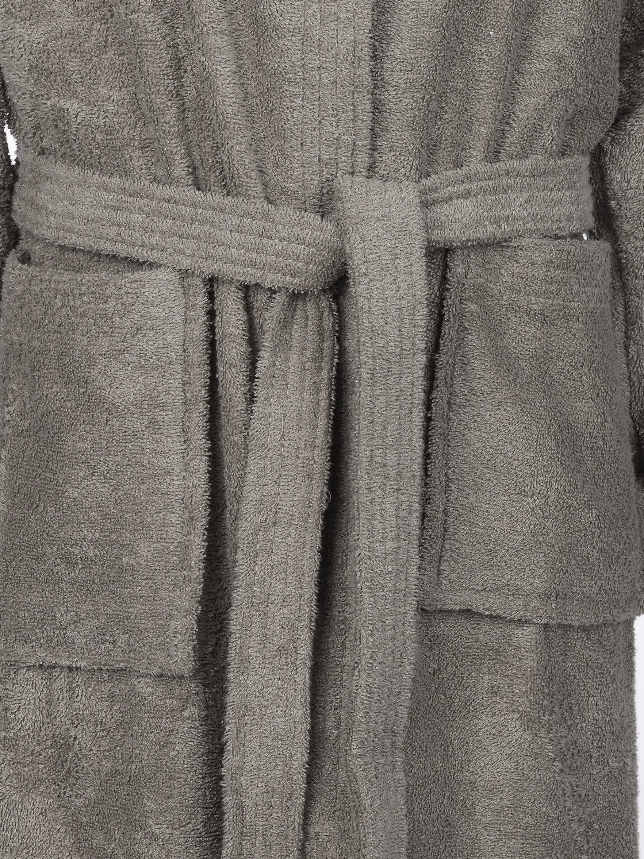 Boule Kapuzenbademantel Grau 921074 SILVER 3