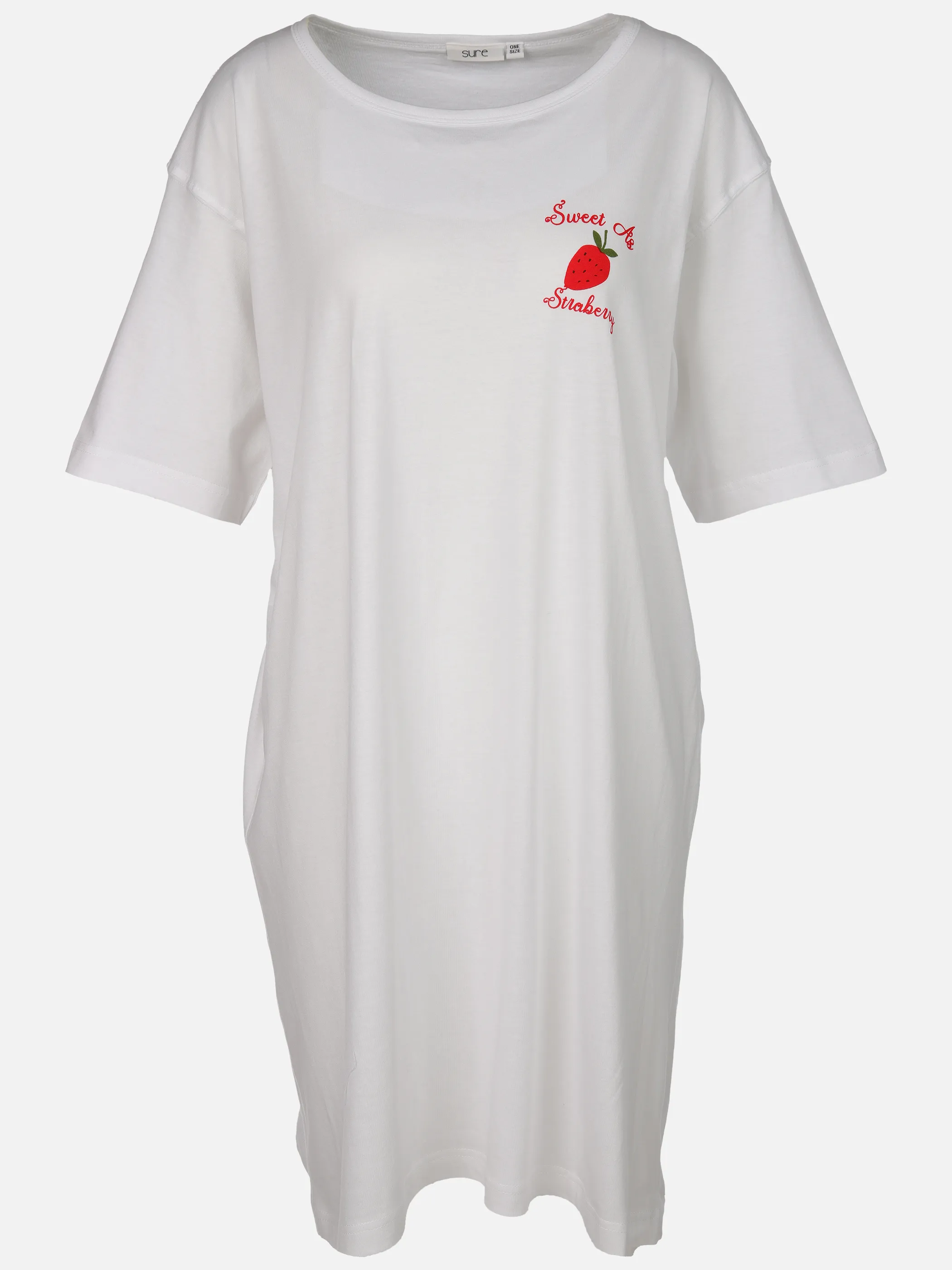 Sure Da. Oversize Nachthemd mit gro Weiß 906566 WEIß 1 1 Sure Da. Oversize Nachthemd mit gro Weiß 906566 WEIß 1 1