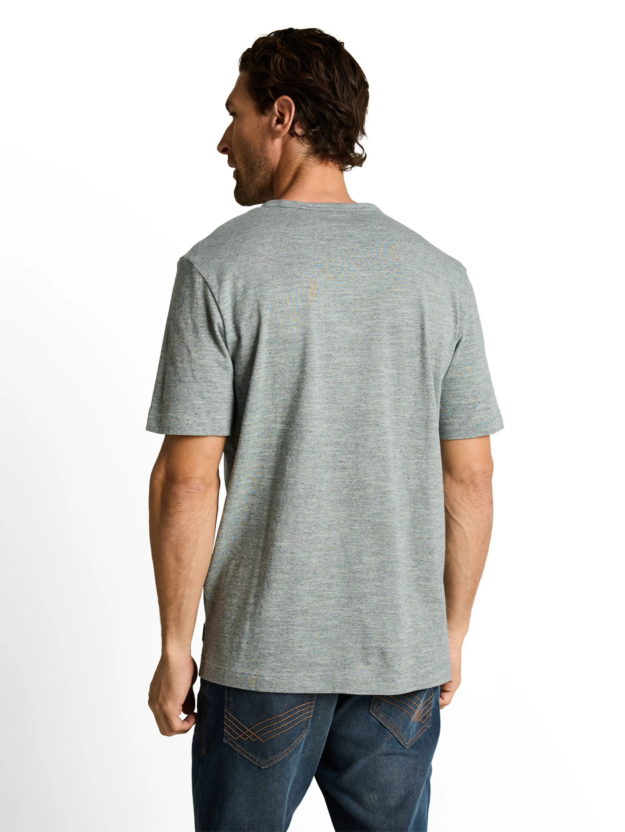 Tom Tailor 1050601 NOS detailed fine striped t-shirt Grün 922102 40037 2