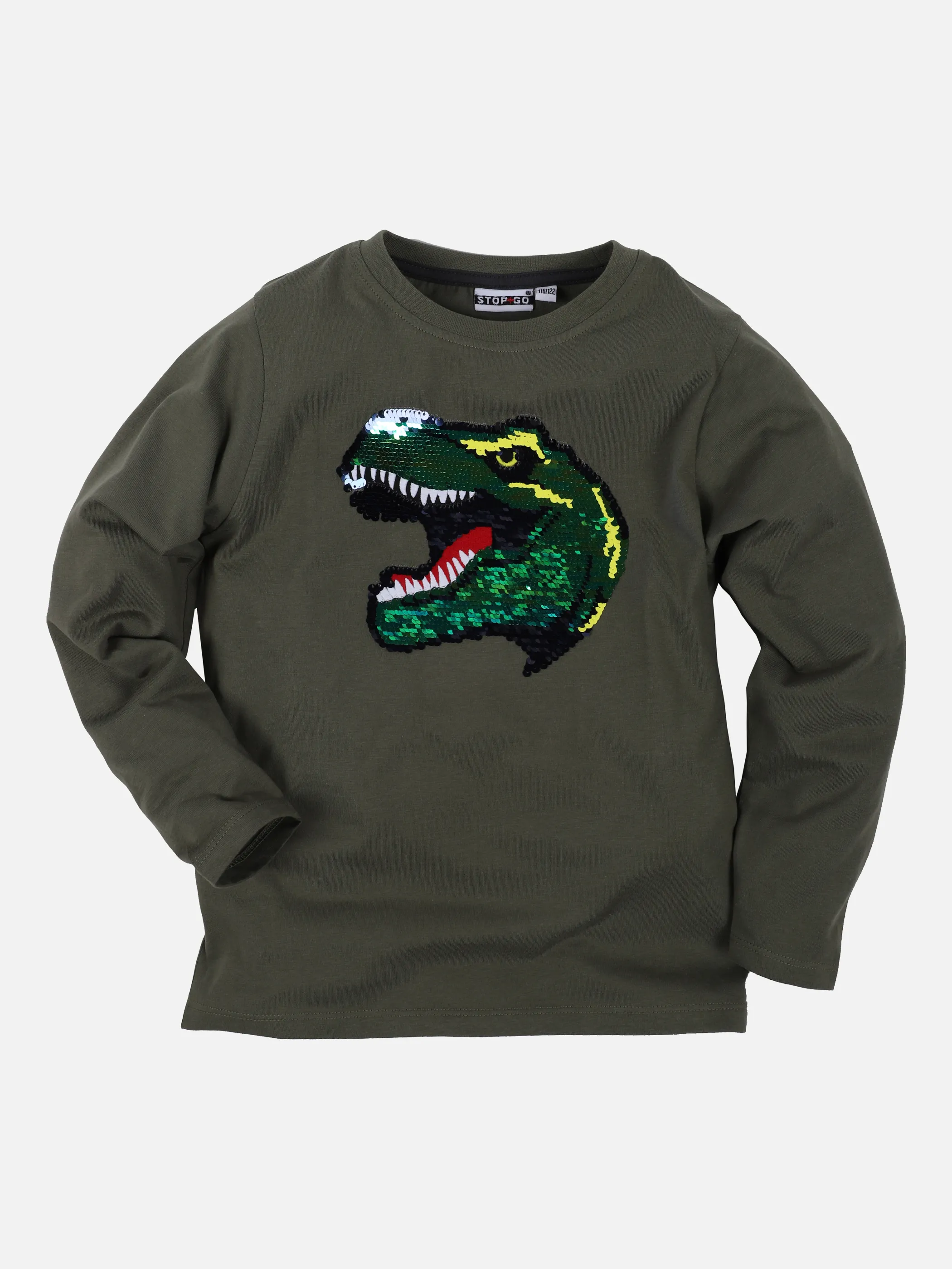 Stop + Go MB Longsleeve Shirt in khaki Grün 857752 KHAKI 1 Stop + Go MB Longsleeve Shirt in khaki Grün 857752 KHAKI 1