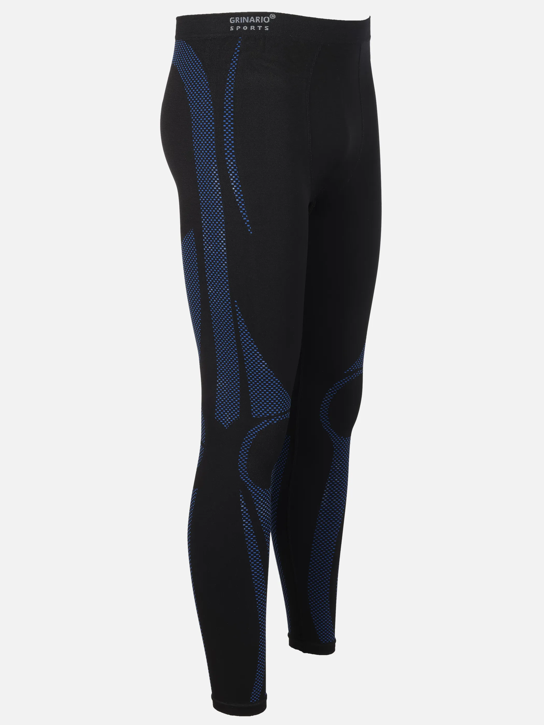 Grinario Sports He Funnktinshose lang Schwarz 931930 BLAU 3