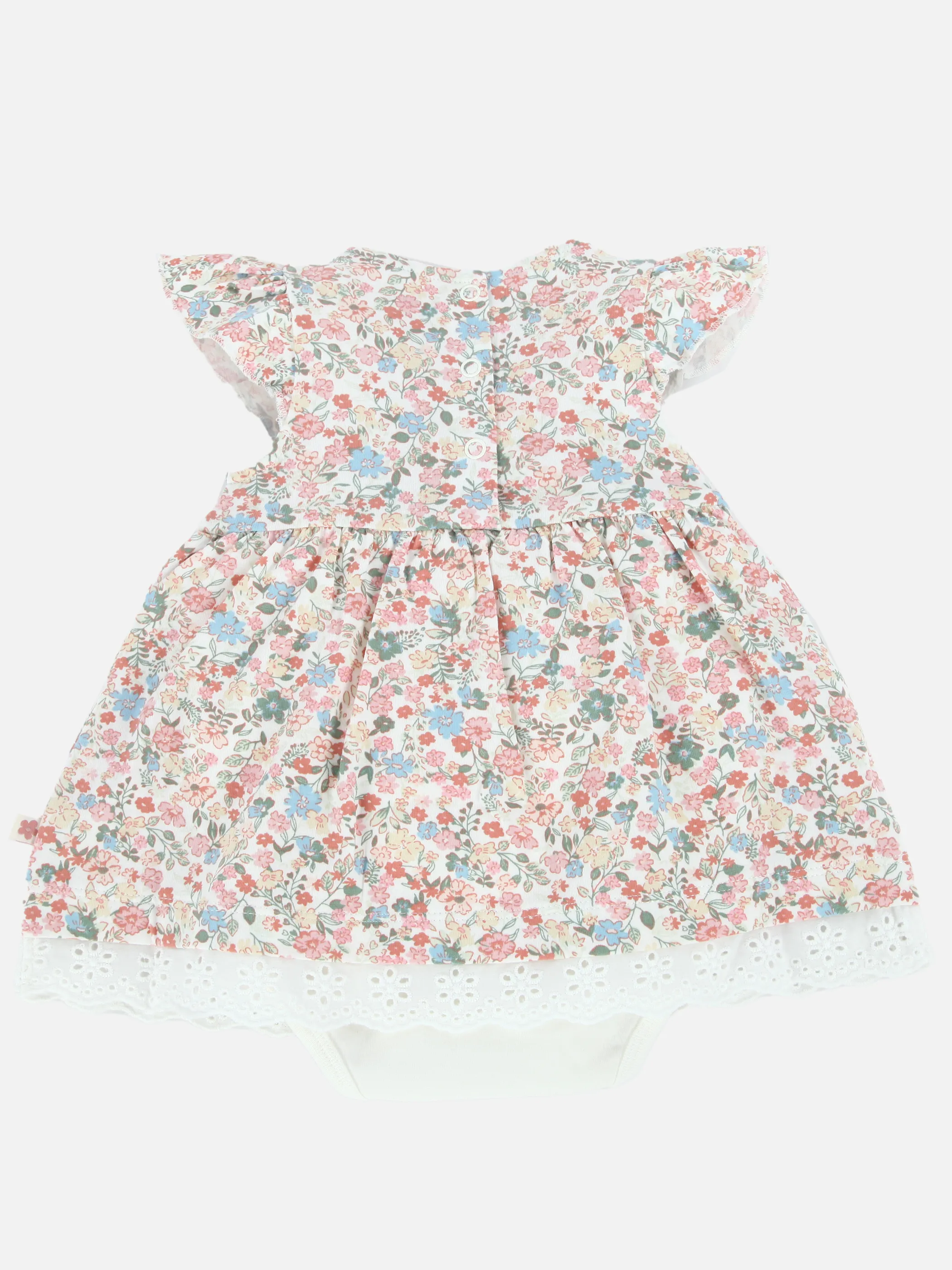 Bubble Gum BM Kleid mit Blumen AOP und Fake Body Bunt 905631 BUNT 2