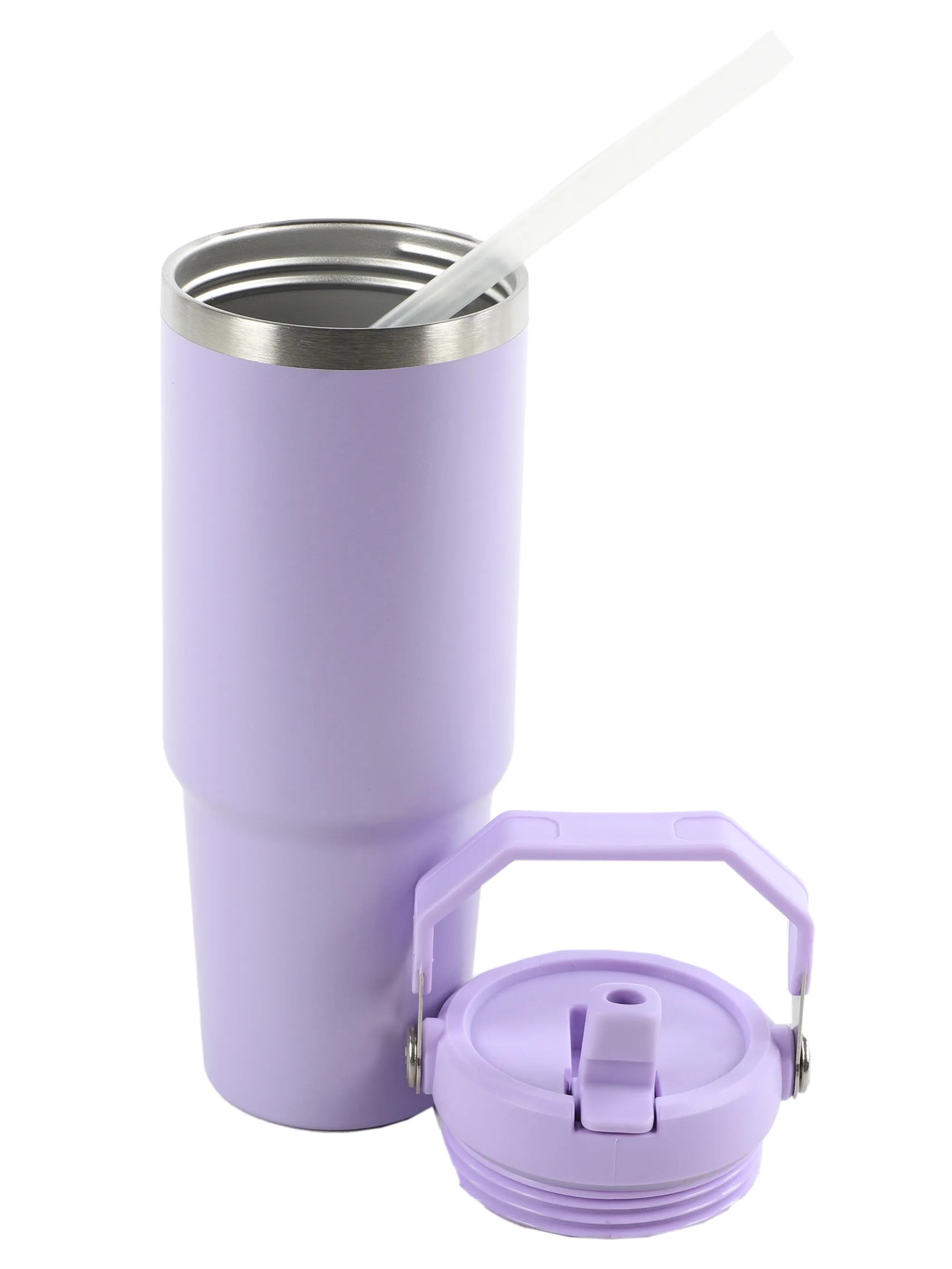 Dream House Thermobecher inkl Flip Strohha Lila 915835 LAVENDEL 2