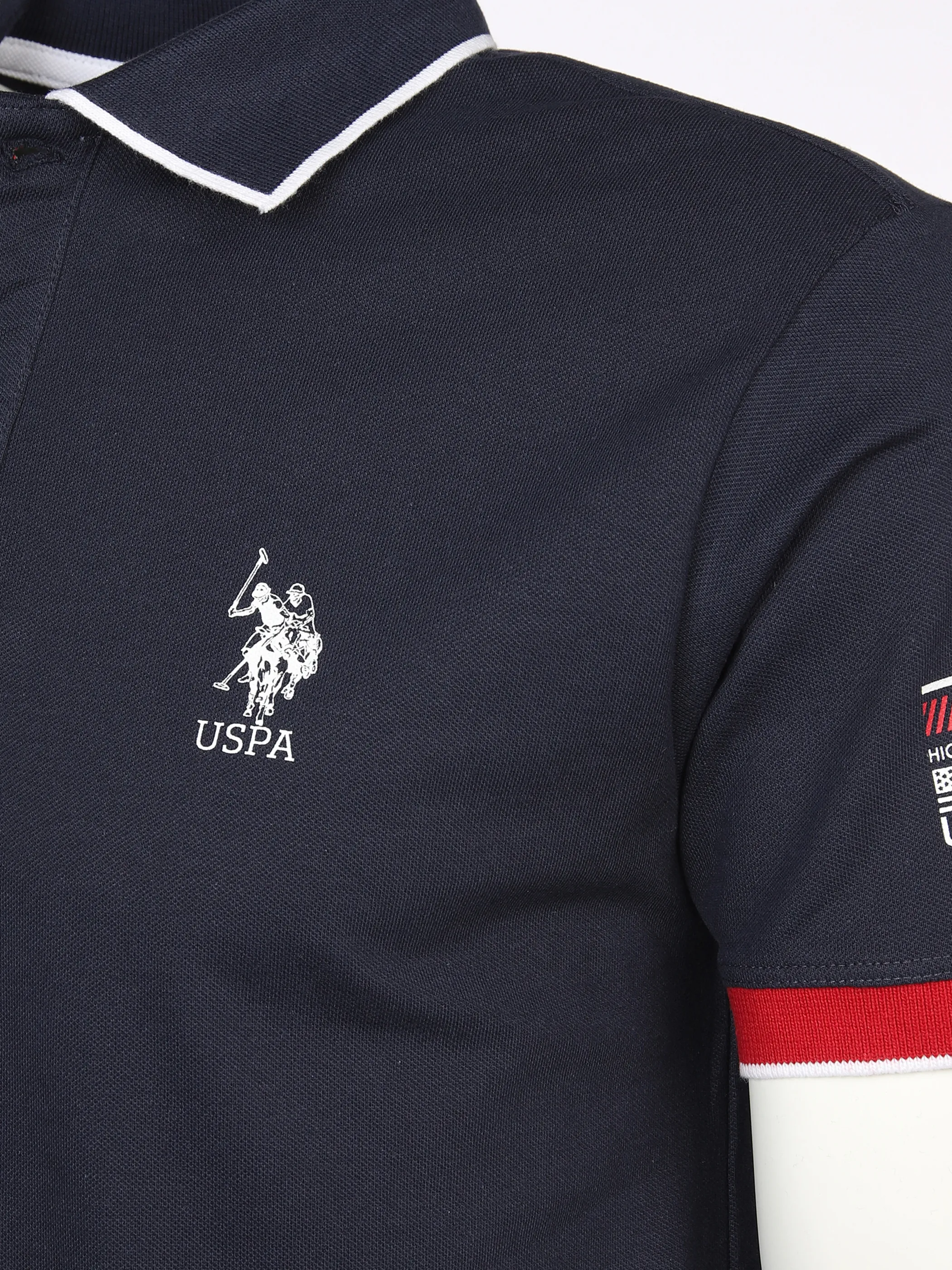 U.S. Polo Assn. He. Poloshirt 1/2 Arm Blau 881266 NAVY 3 U.S. Polo Assn. He. Poloshirt 1/2 Arm Blau 881266 NAVY 3