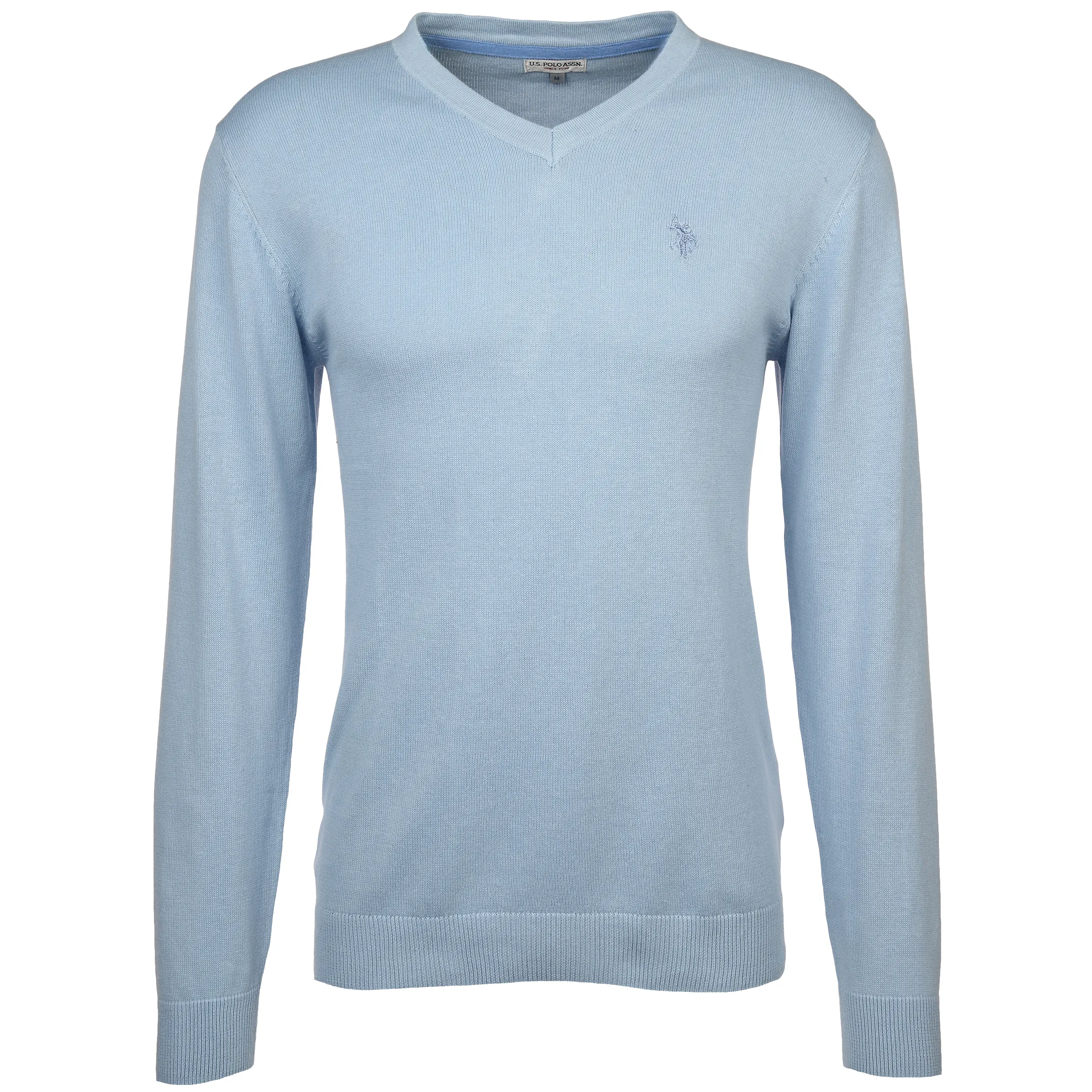 U.S. Polo Assn. He. Pullover V-Ausschnitt Blau 889560 HELLBLAU 1 U.S. Polo Assn. He. Pullover V-Ausschnitt Blau 889560 HELLBLAU 1