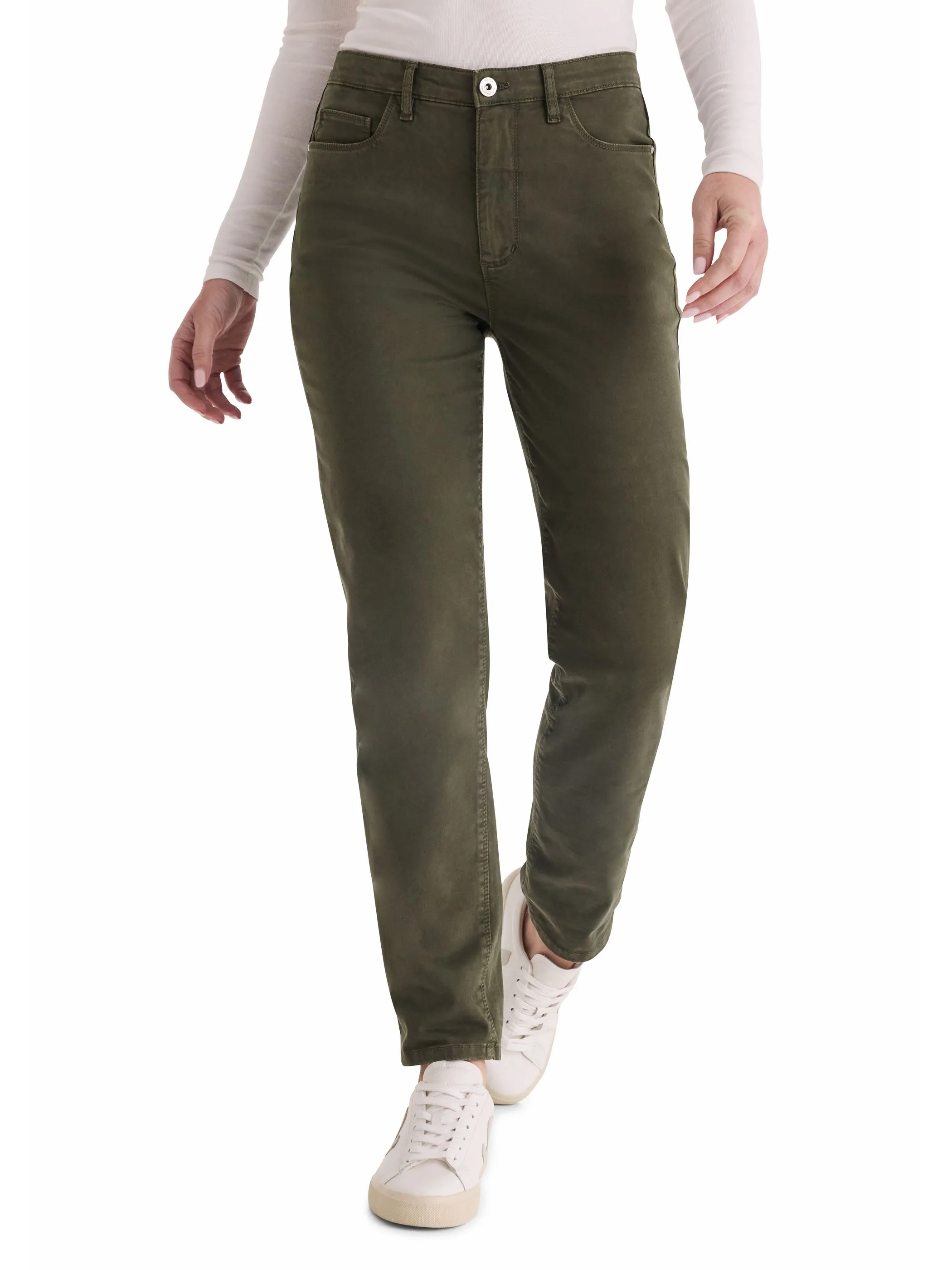Stooker DOB 11801120005586 Da. Hosen lang, Grün 936920 5586 1