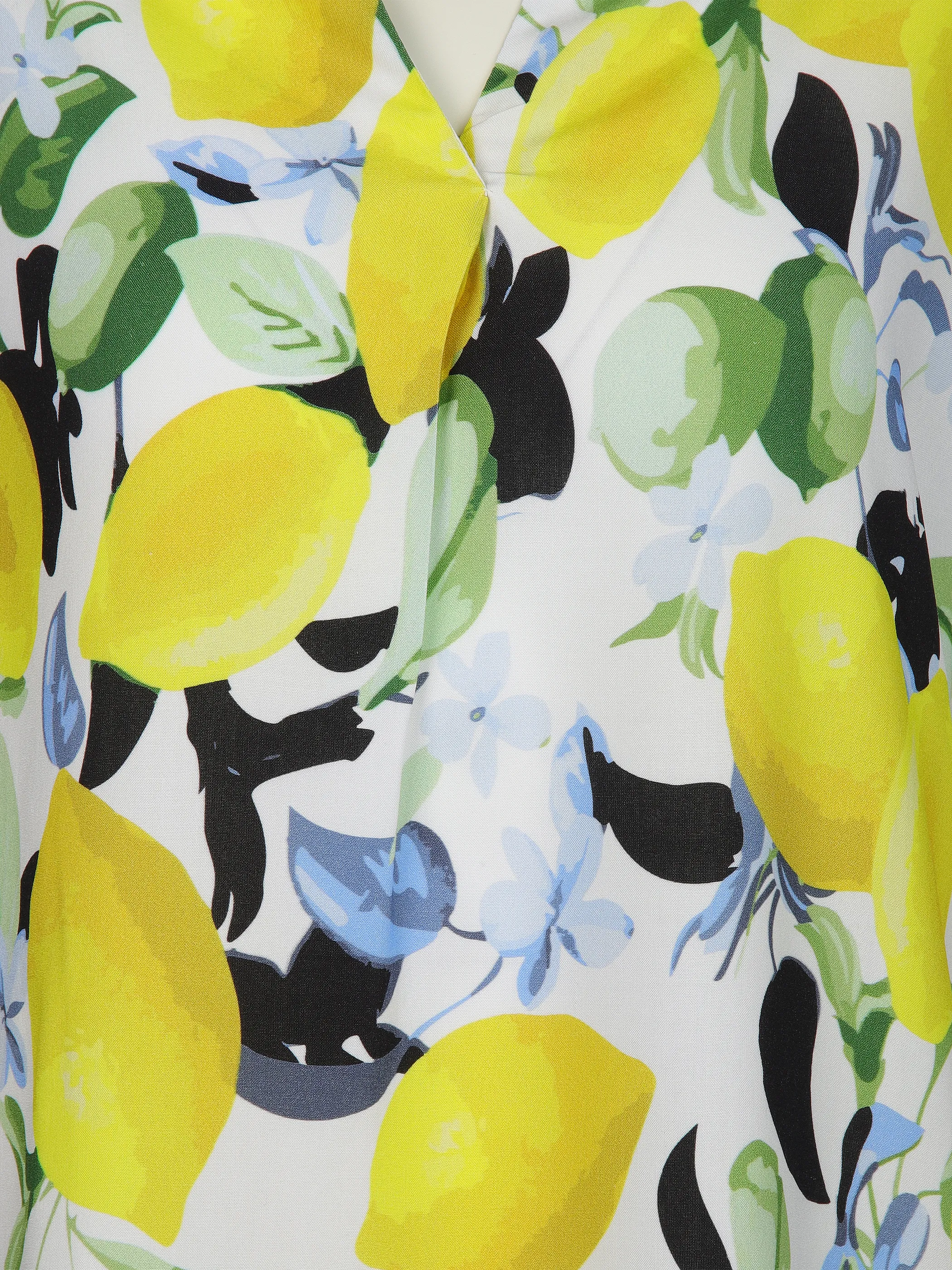 Lisa Tossa Da-Bluse m. Zitronenprint Gelb 915496 ZITRONE 3