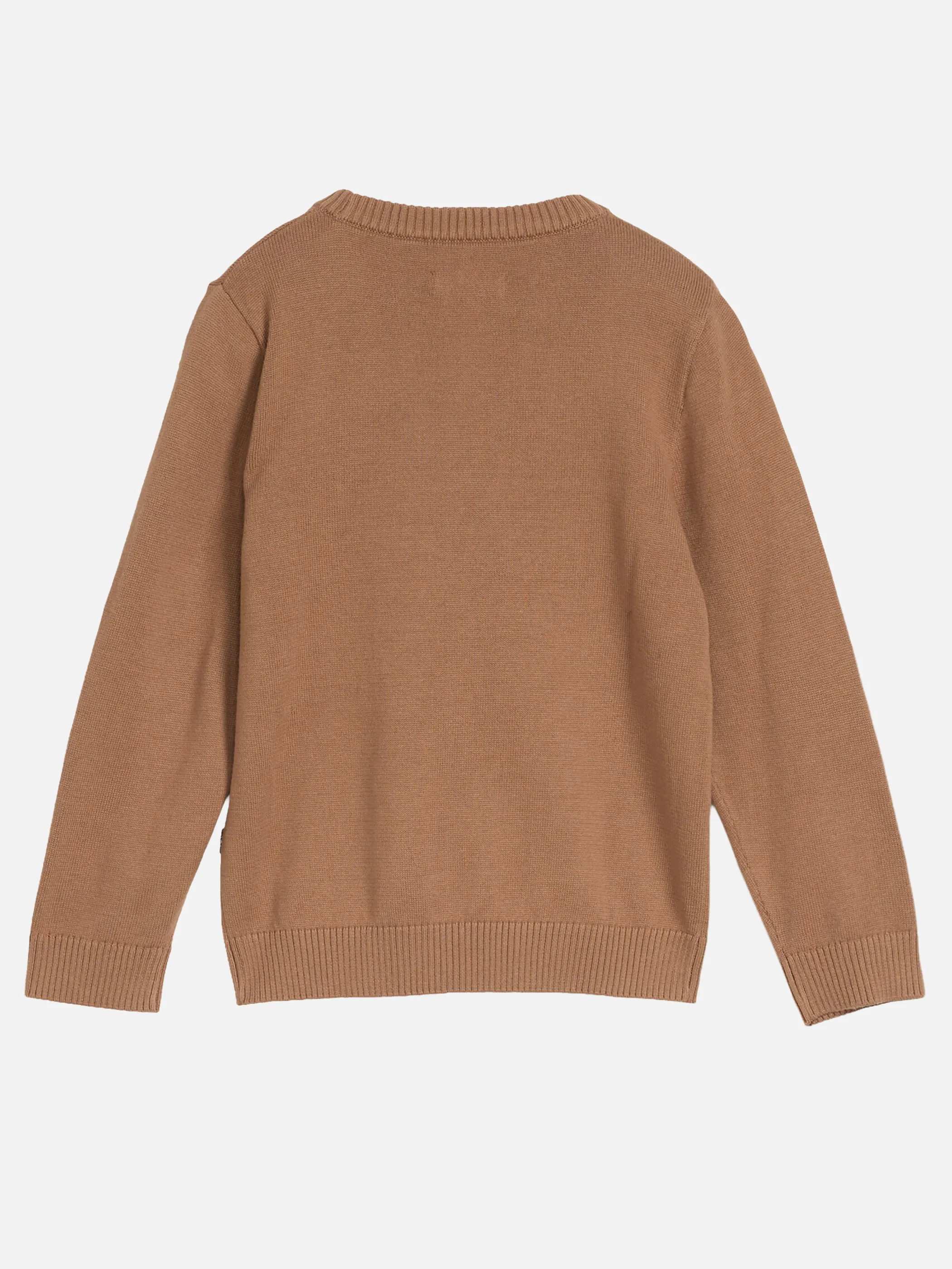 Tom Tailor 1052460 intarsia knit pullover Braun 934438 40888 2