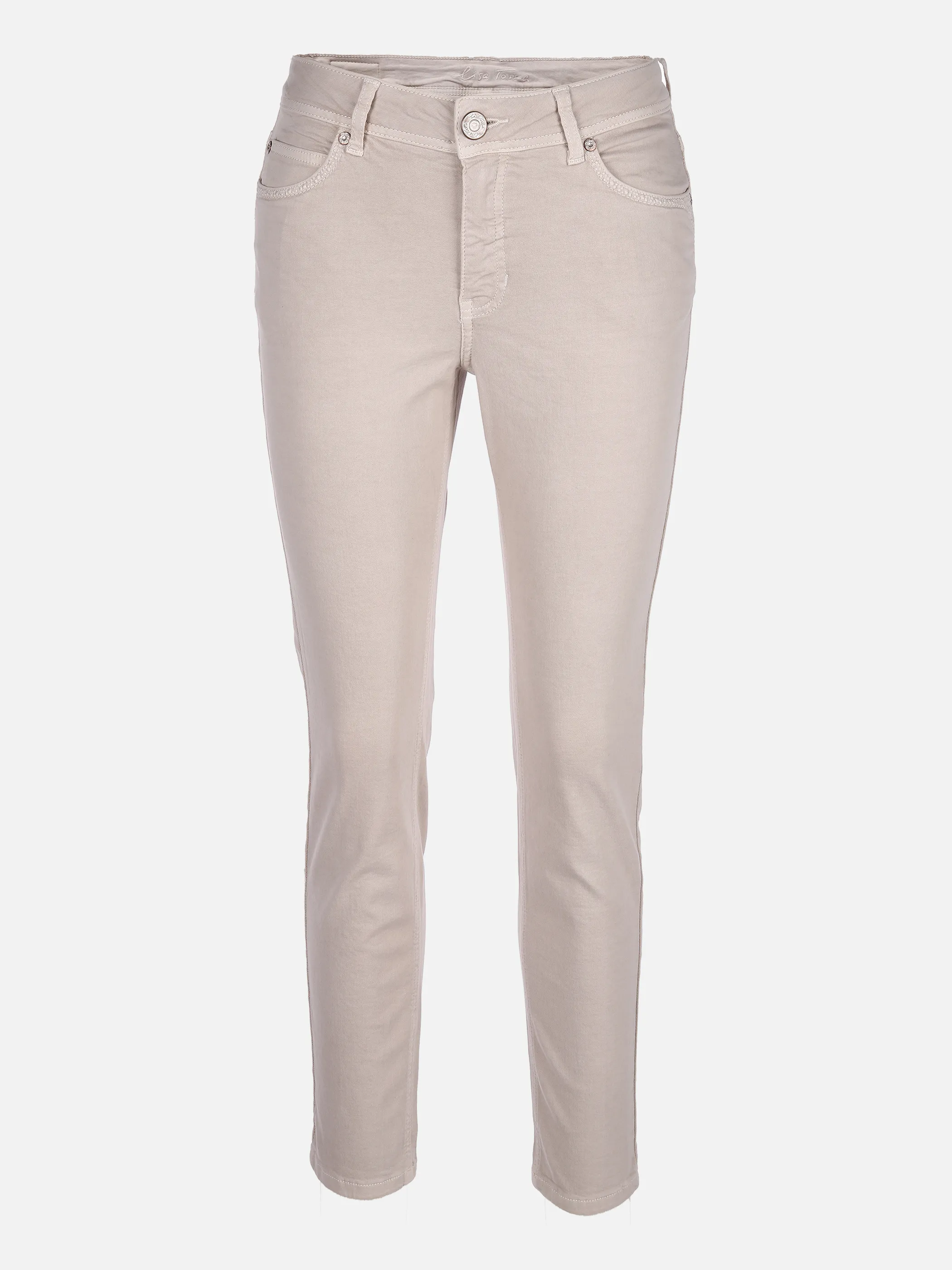 Lisa Tossa Da-Jeans Slimfit Hanna 5-Pocke Weiß 852318 OFFWHITE/C 1