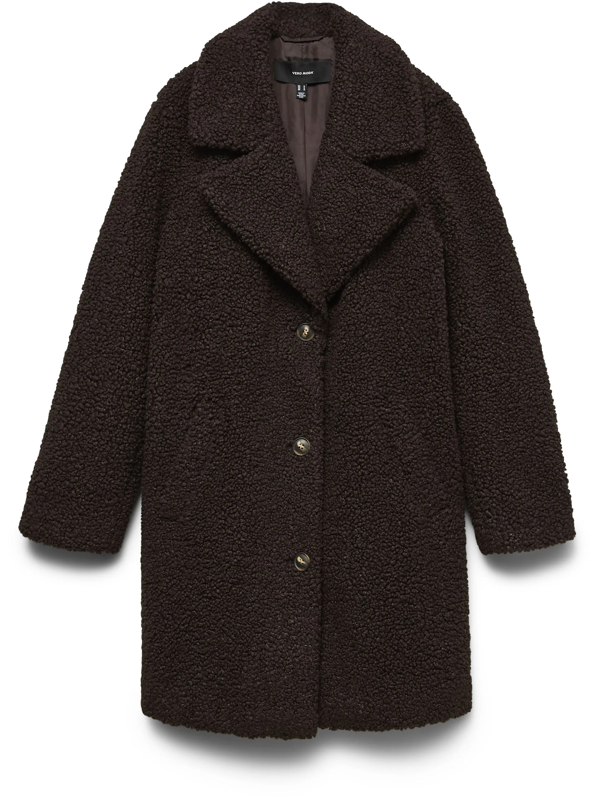 Vero Moda 10289938 VMKYLIE AW23 TEDDY CO Braun 887824 297957 4