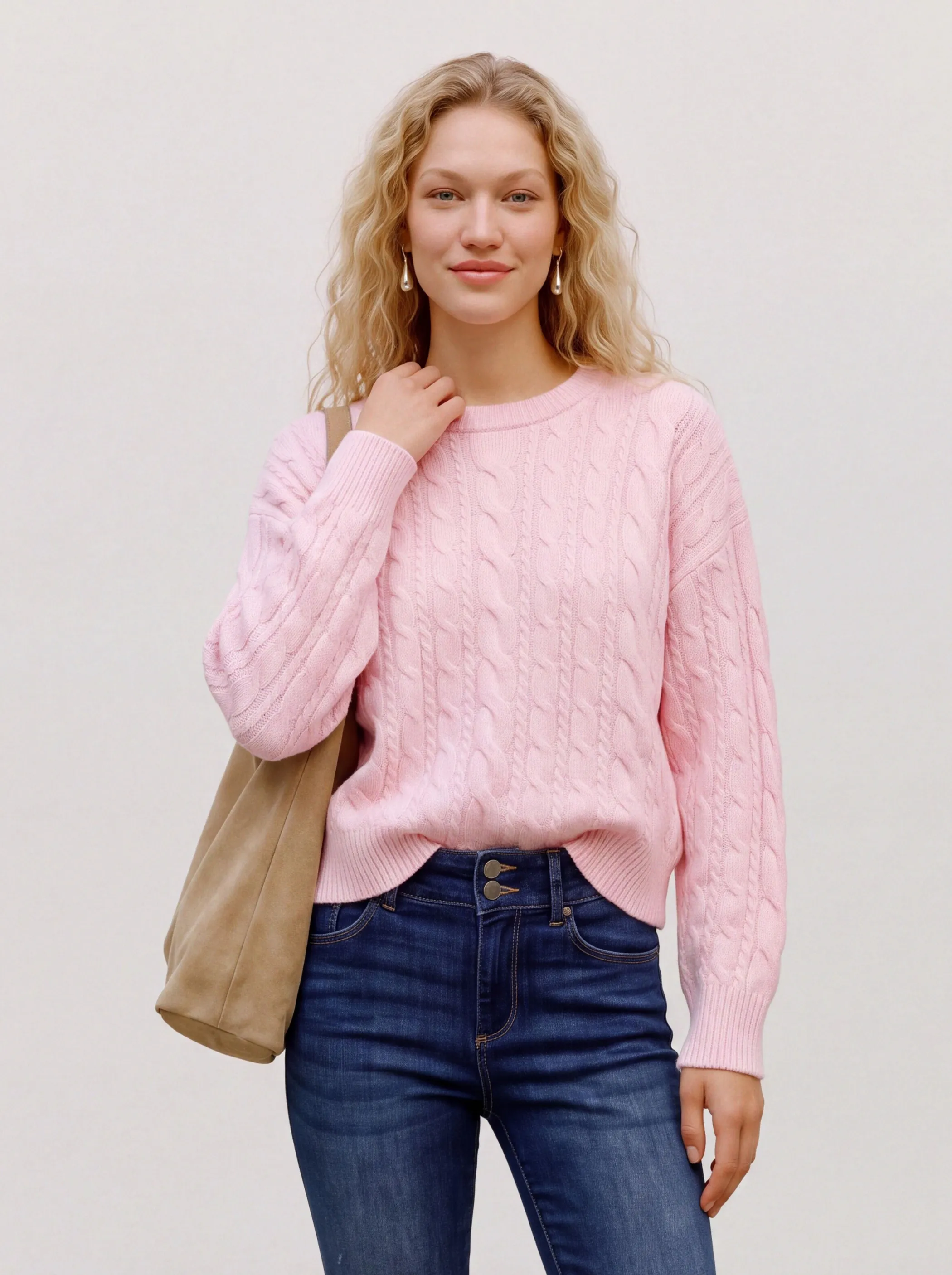 Vero Moda 10348376 VMSEQUOIA LS O-NECK P Pink 931438 220794 1