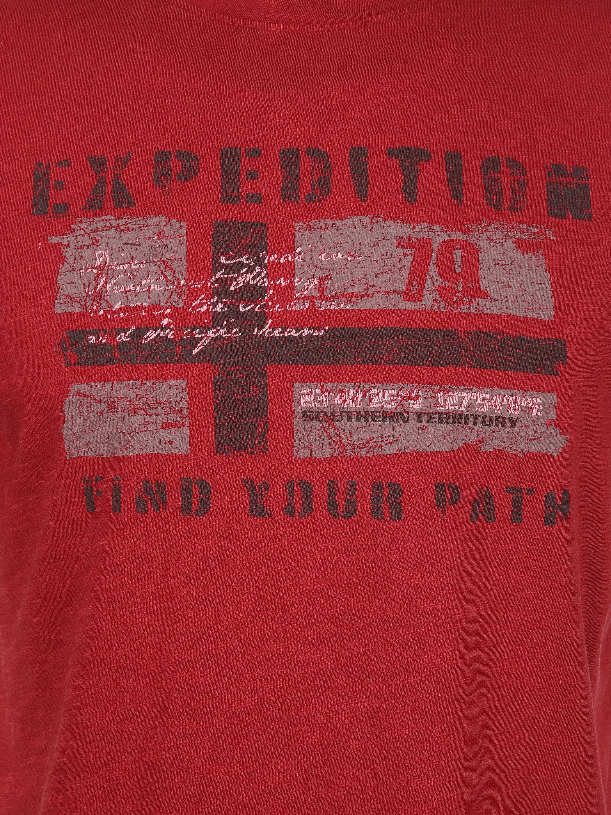 Southern Territory He. T-Shirt 1/2 Arm Logo oilwash Rot 905105 DK RED 3 Southern Territory He. T-Shirt 1/2 Arm Logo oilwash Rot 905105 DK RED 3