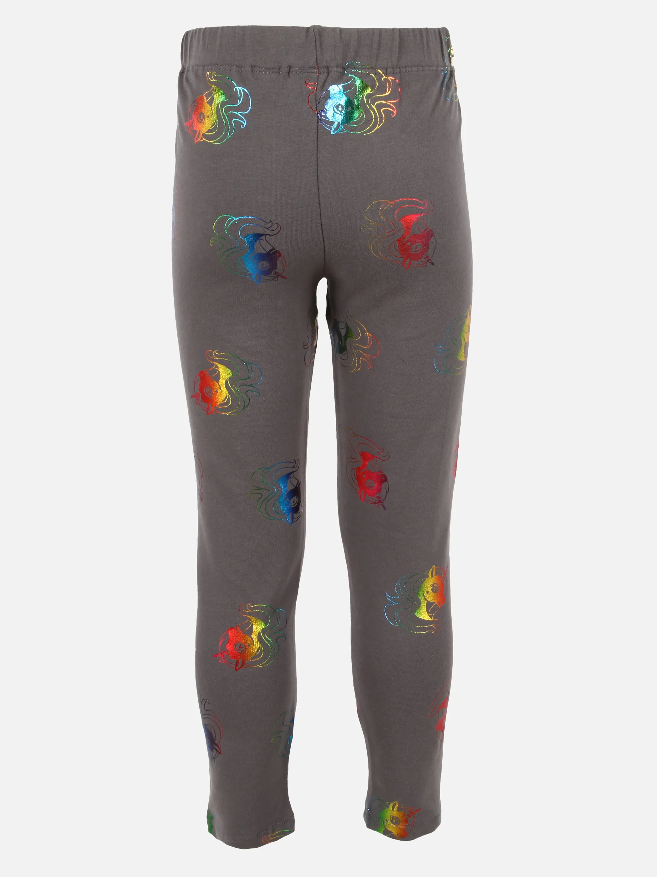One Way MG Leggings mit Einhorn AOP in Magnet Grau 921618 GRAU 2