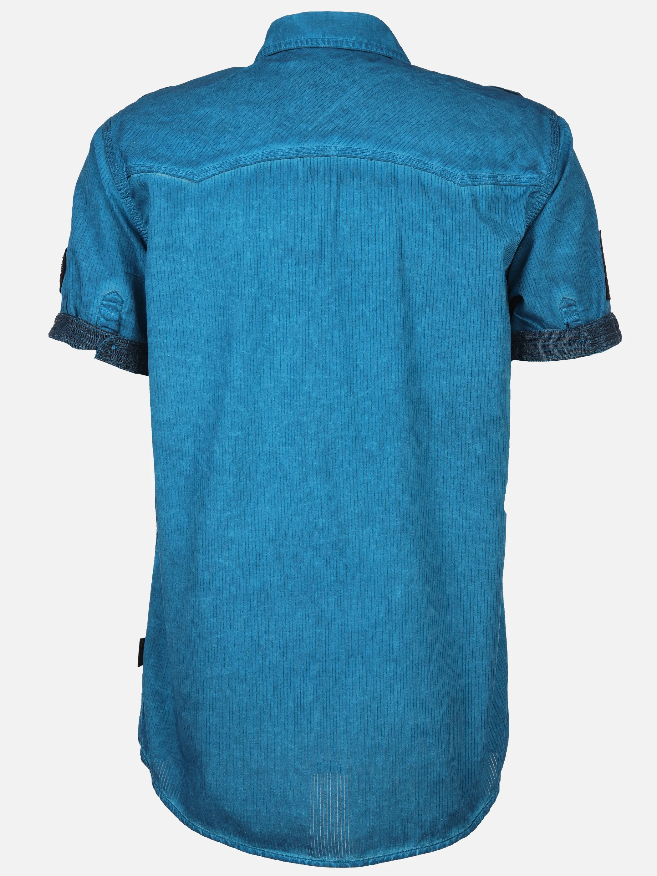 Southern Territory He. Freizeithemd 1/2 Arm oilwash Türkis 906577 AQUA 2