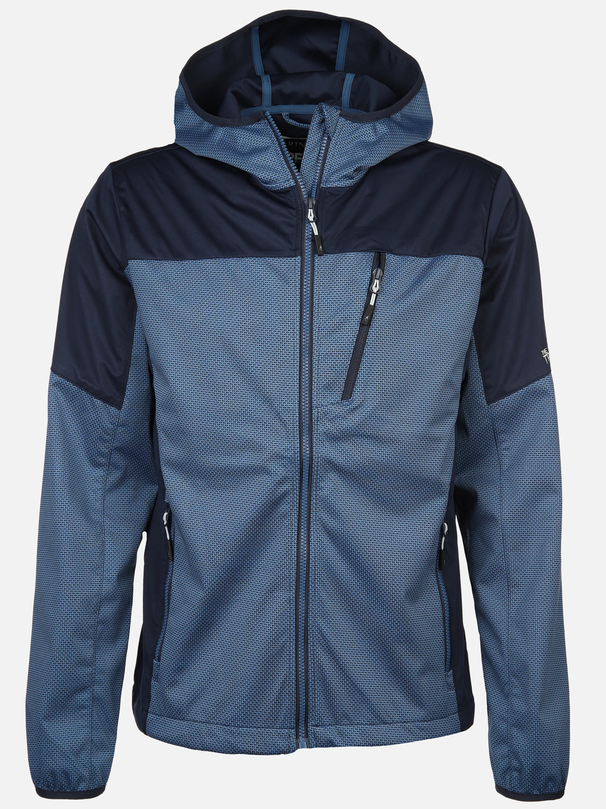 Grinario Sports Herren Softshell-Jacke Blau 888353 BLUE 1