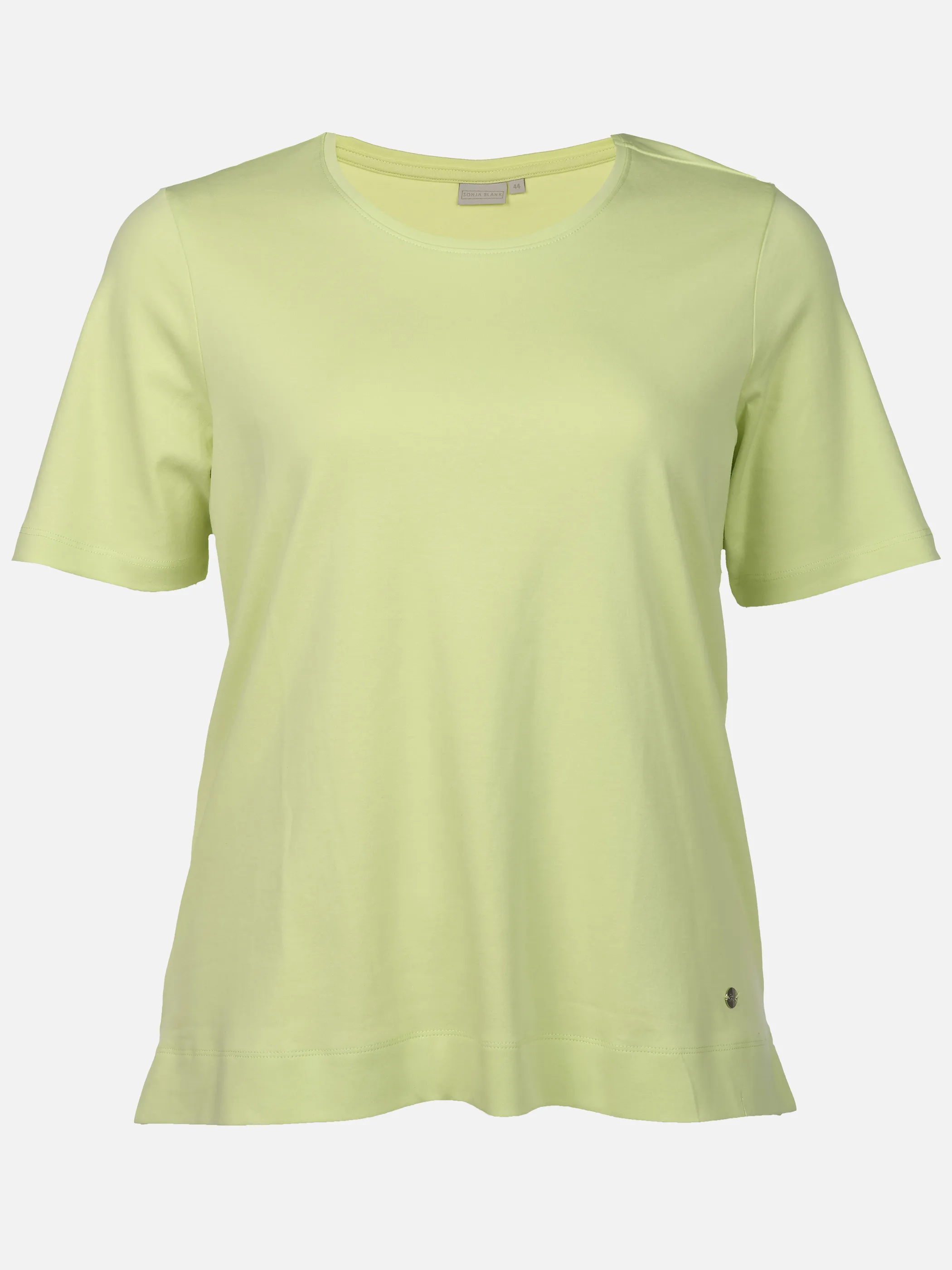 Sonja Blank Da-gr.Gr. T-Shirt Basic Gelb 922853 LIME 1