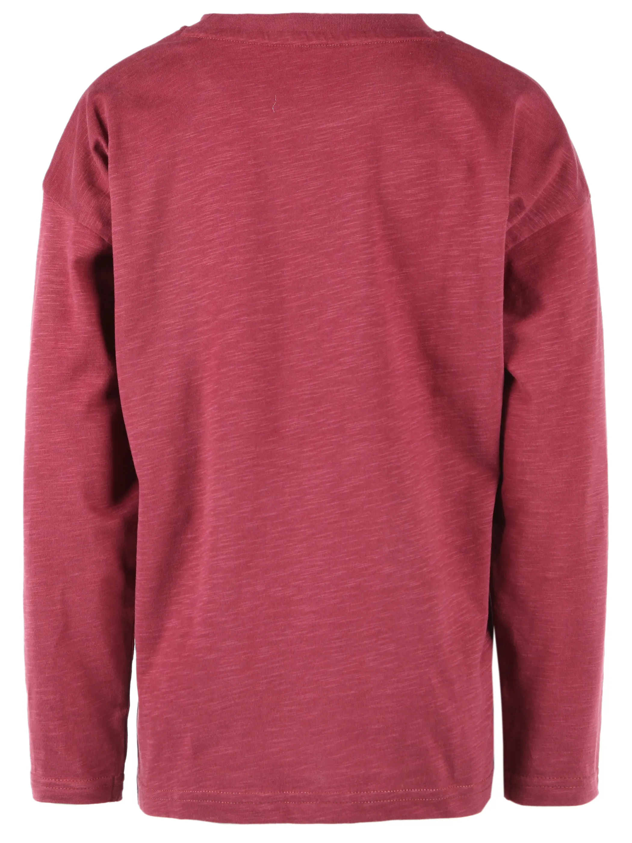 One Way KJ Longsleeve shirt mit Bagger  Print in rot Rot 913463 ROT 2 One Way KJ Longsleeve shirt mit Bagger  Print in rot Rot 913463 ROT 2