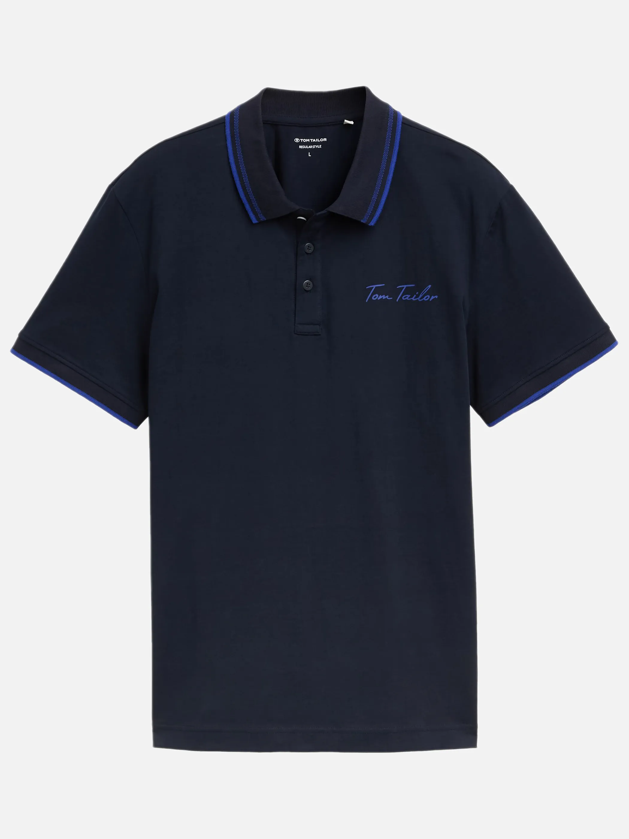 Tom Tailor 1046739 basic jersey polo Marine 910664 10668 1