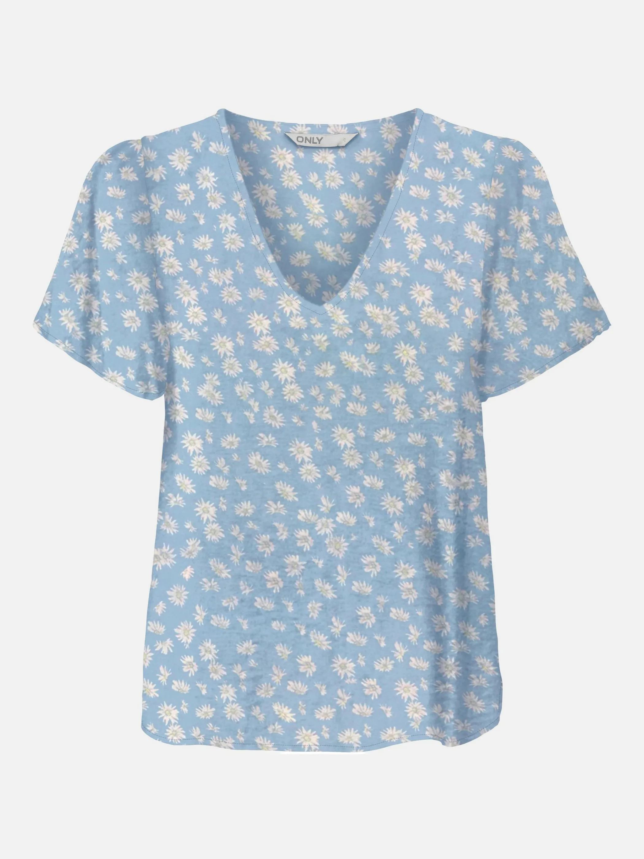 Only 15259772 ONLHELGA S/S V-NECK T Blau 864800 282516002 1 Only 15259772 ONLHELGA S/S V-NECK T Blau 864800 282516002 1