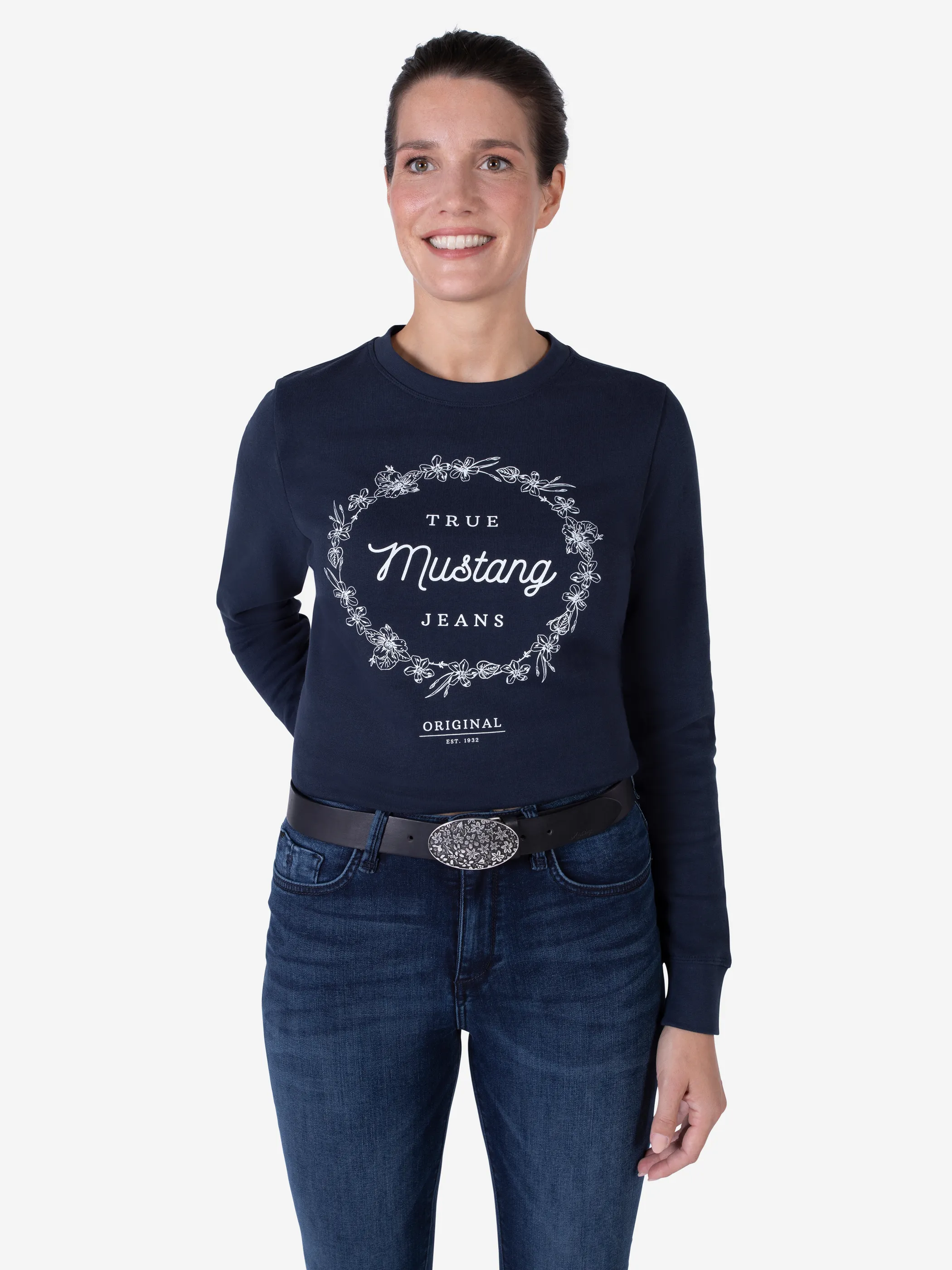 Mustang MW3063L14 35 mm Ledergürtel Q. Schwarz 885636 0790 4 Mustang MW3063L14 35 mm Ledergürtel Q. Schwarz 885636 0790 4