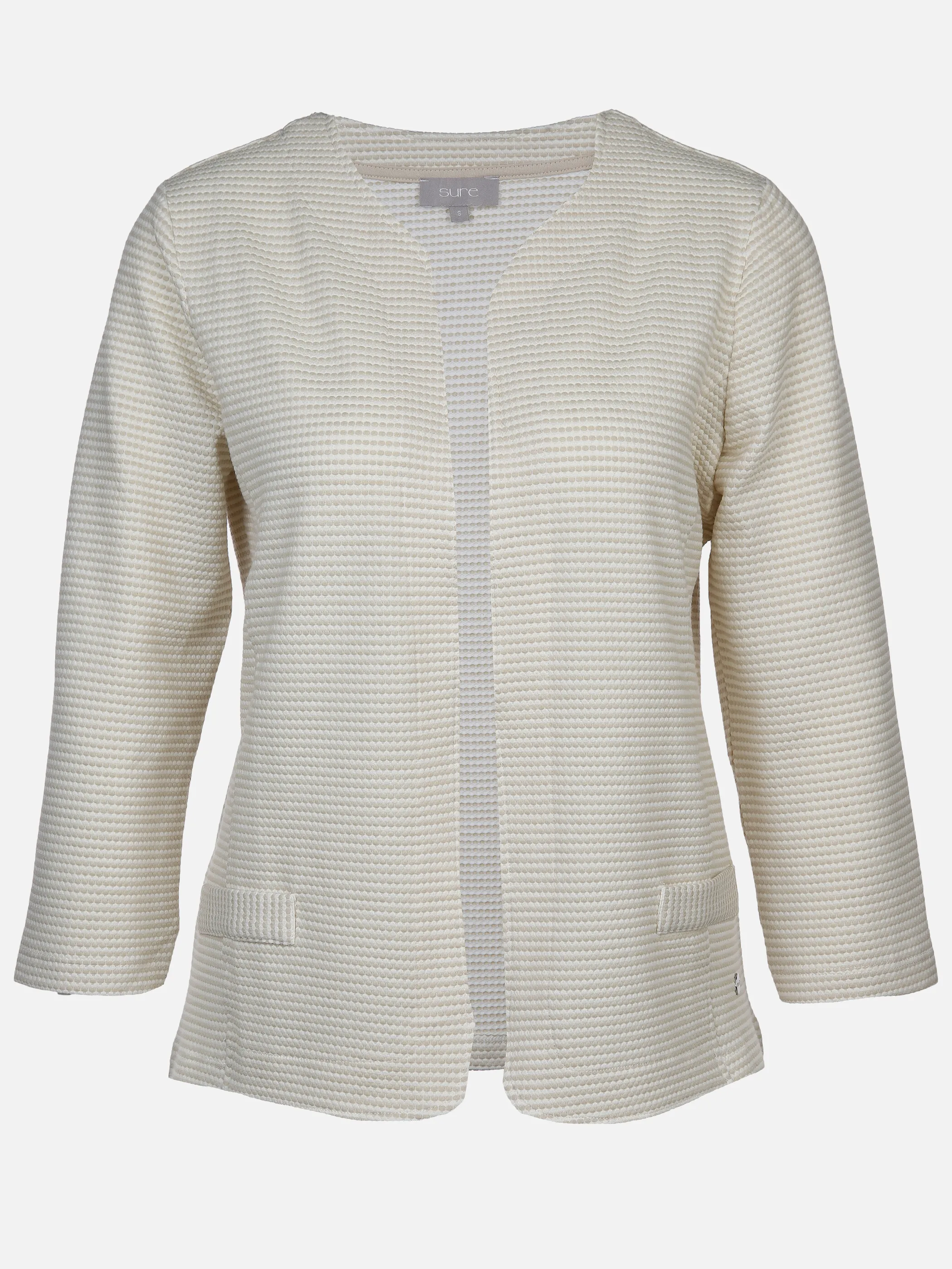 Sure Da-Jacquard-Cardigan Beige 890114 BEIGE 1 Sure Da-Jacquard-Cardigan Beige 890114 BEIGE 1